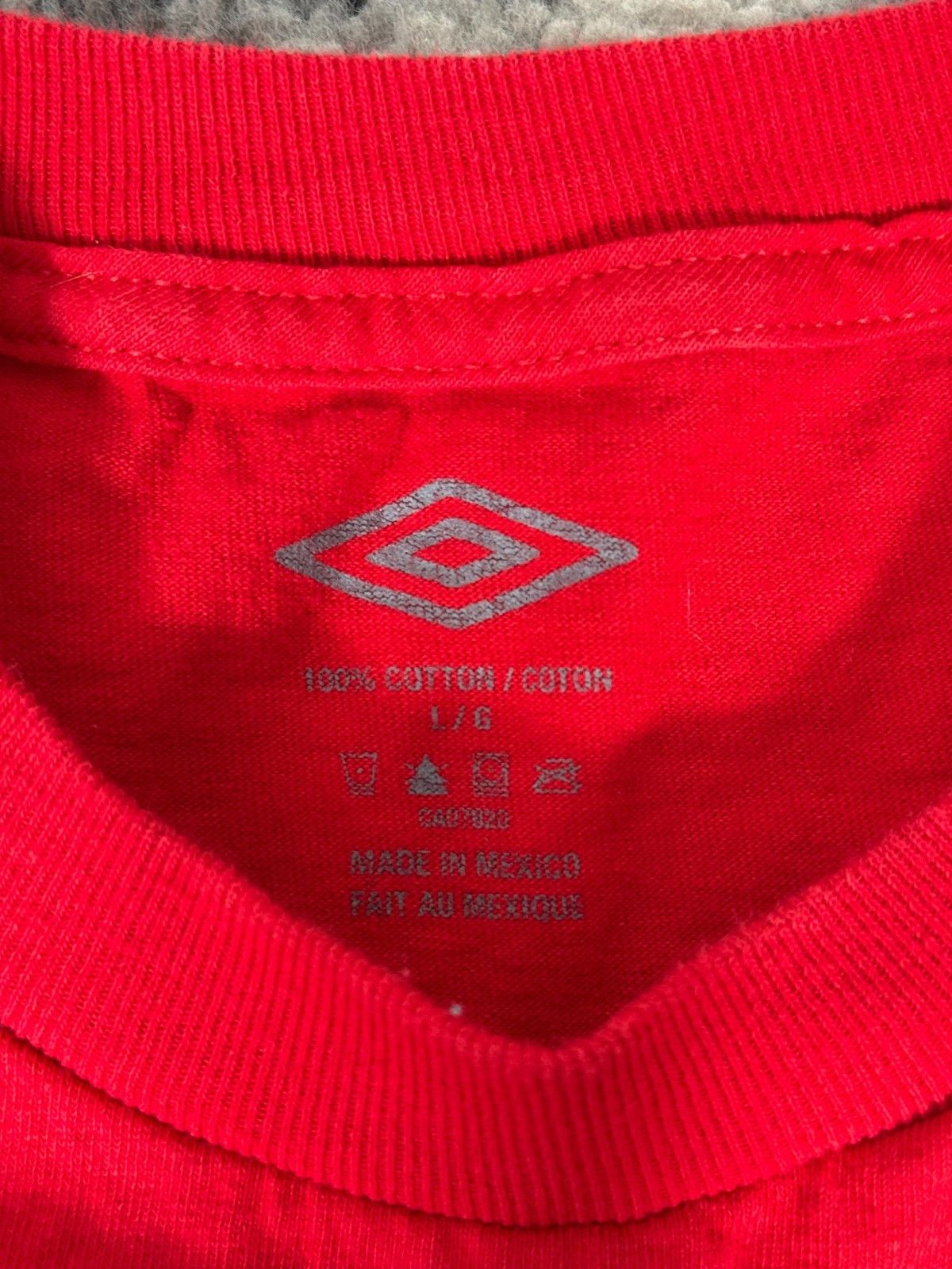 Umbro Umbro Canadian Soccer Association Football T-Shirt Size US L / EU 52-54 / 3 - 4 Thumbnail