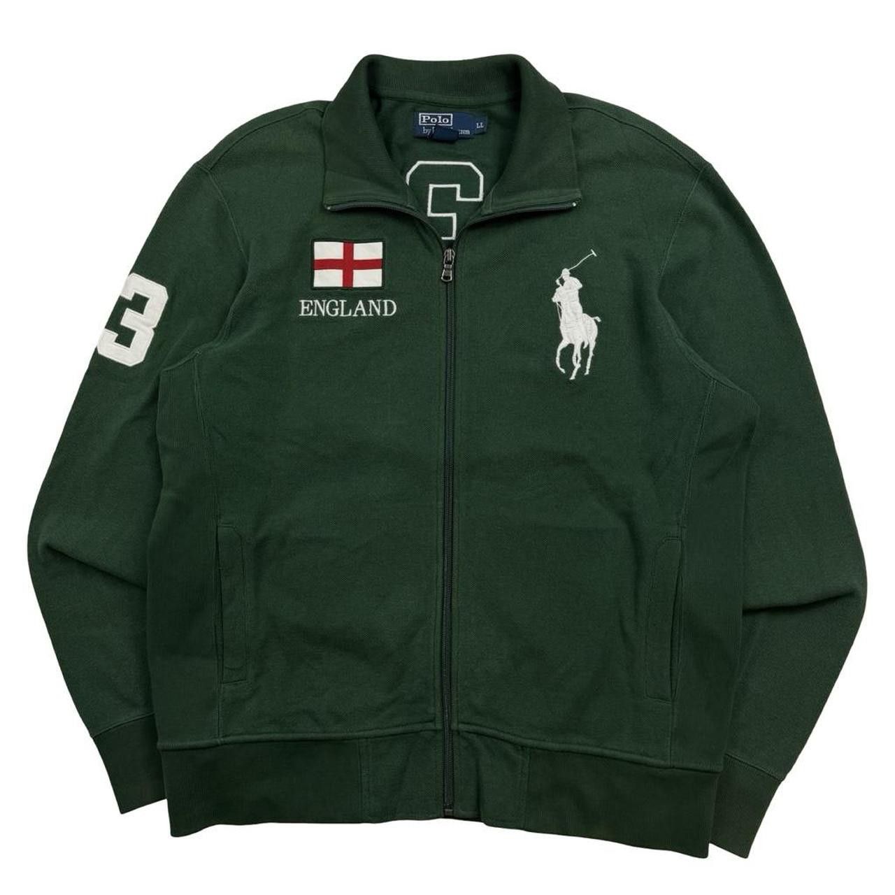 Polo Ralph Lauren Polo By Ralph Lauren England Zip Up Track Jacket - Large Size US L / EU 52-54 / 3 - 1 Thumbnail