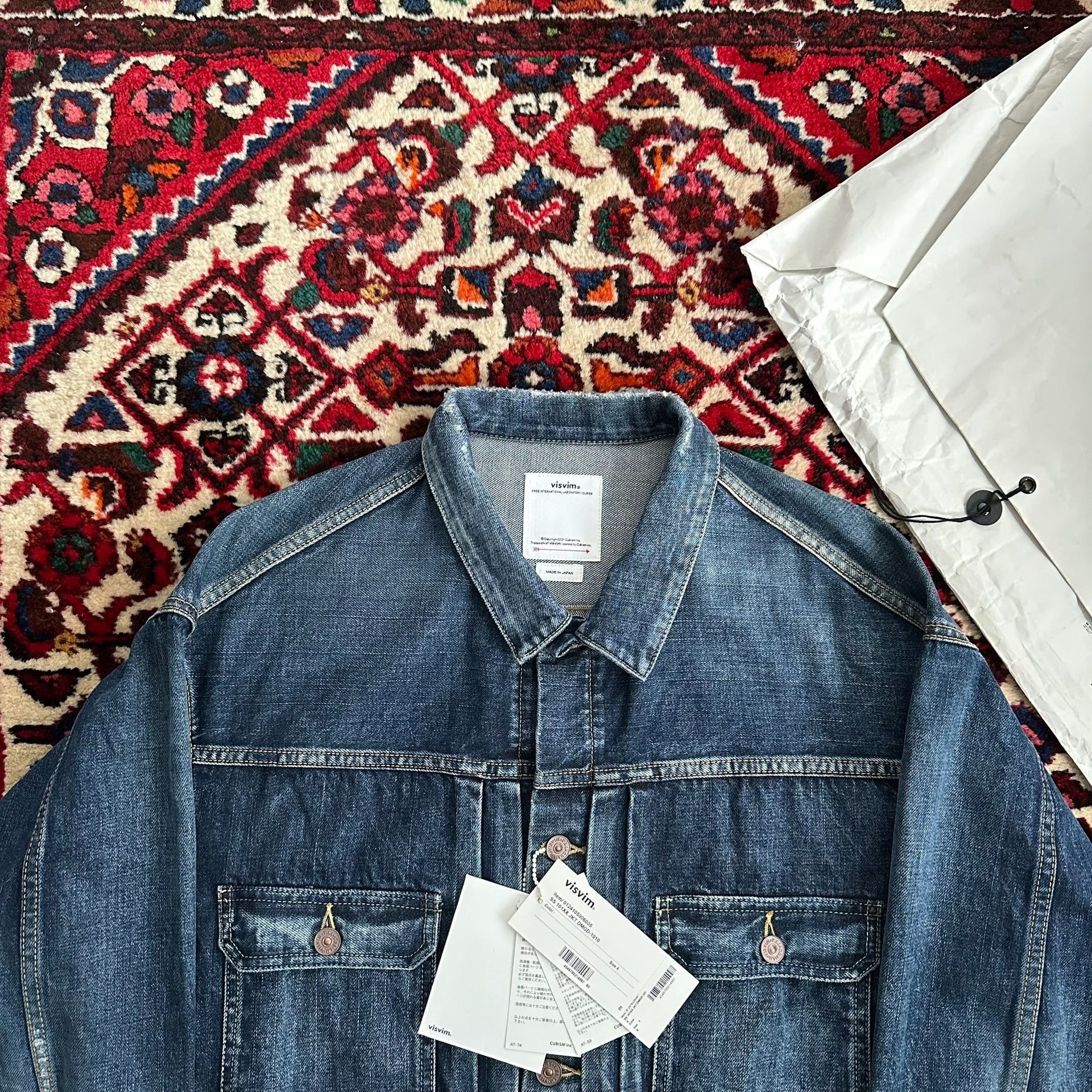 Visvim visvim 24SS 101xx D1010 Denim Jacket Size US L / EU 52-54 / 3 - 4 Thumbnail