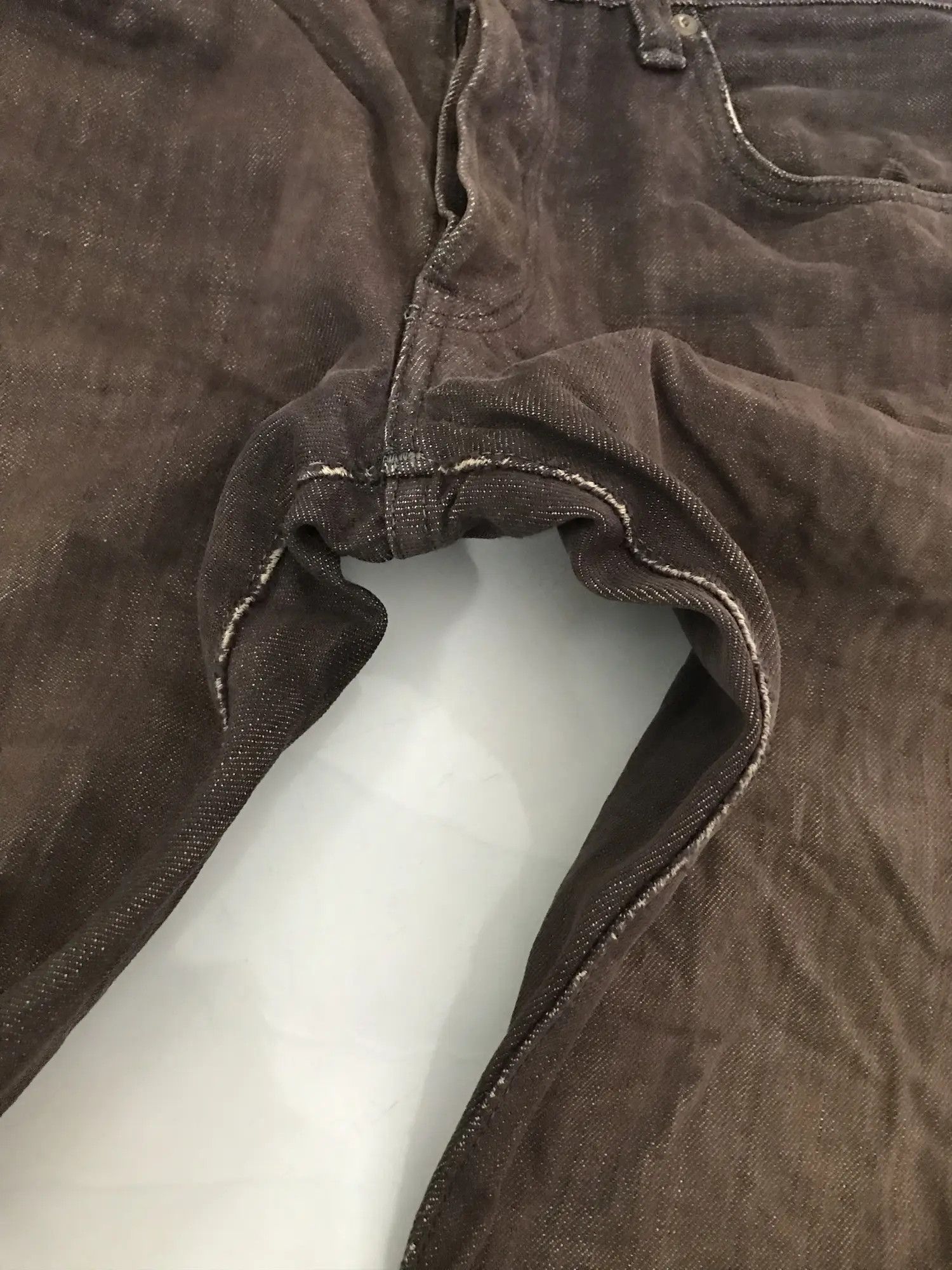 Full Count & Co. Full Count Selvedge Distressed Y2k Denim Size US 30 / EU 46 - 10 Thumbnail