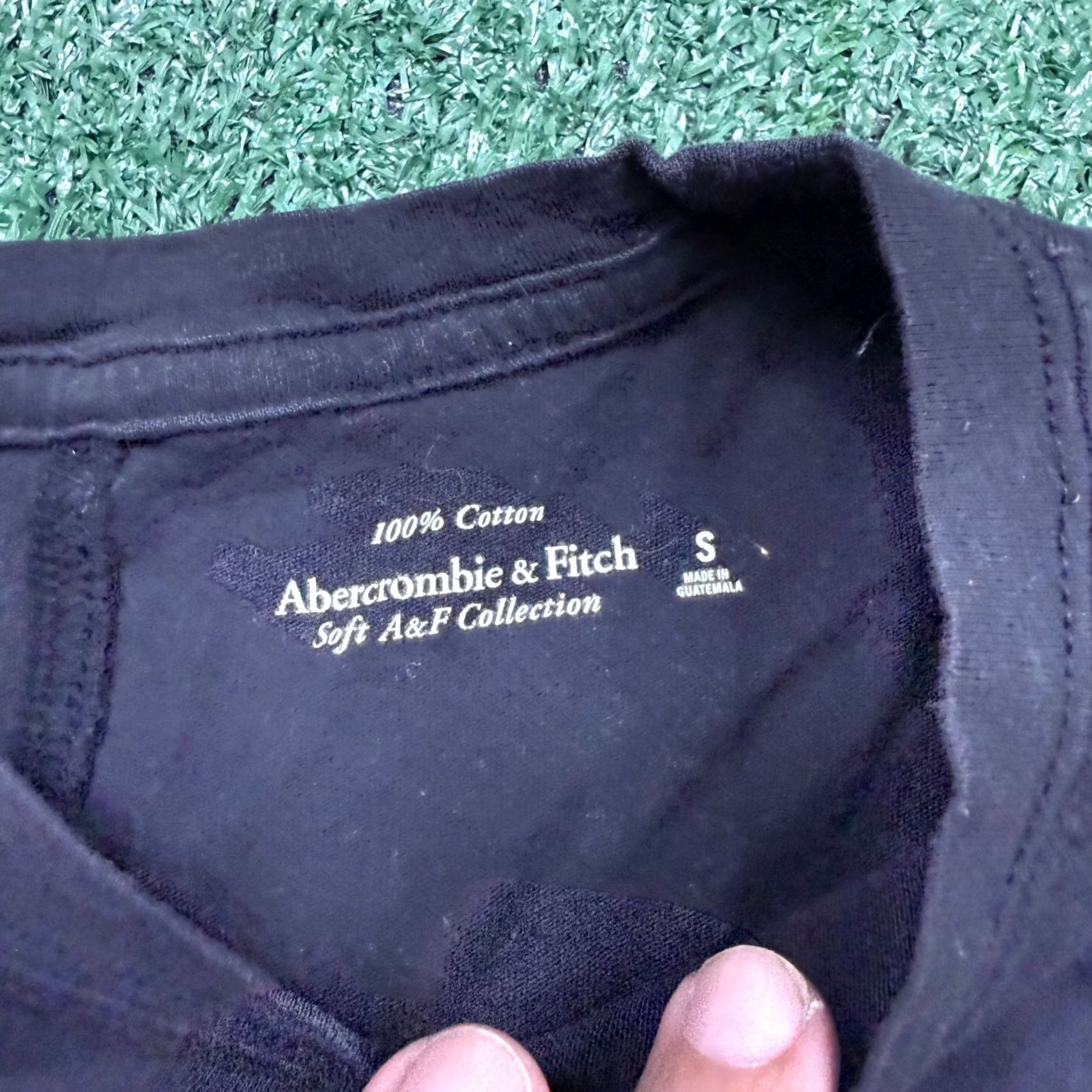 Abercrombie & Fitch Vintage Y2K Abercrombie Fitch Womens Shirt Size S Black Short Sleeve Brooklyn Size S / US 4 / IT 40 - 2 Thumbnail