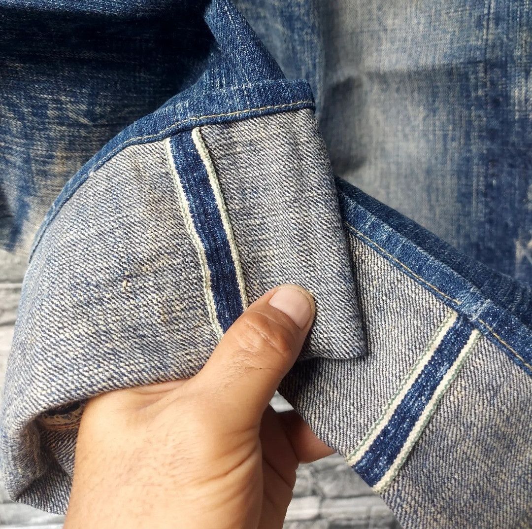 Japanese Brand Vtg SUGAR CANE Hawaii Aloha Denim Selvedge Jeans Size US 32 / EU 48 - 18 Thumbnail
