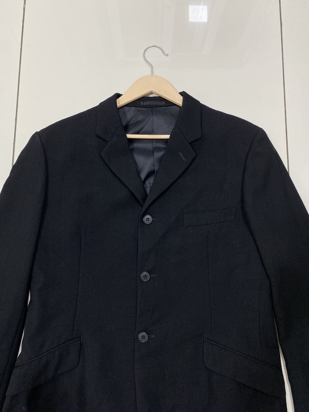 Yohji Yamamoto AAR Yohji Yamamoto X Durban Black Blazer Size 44R - 9 Thumbnail