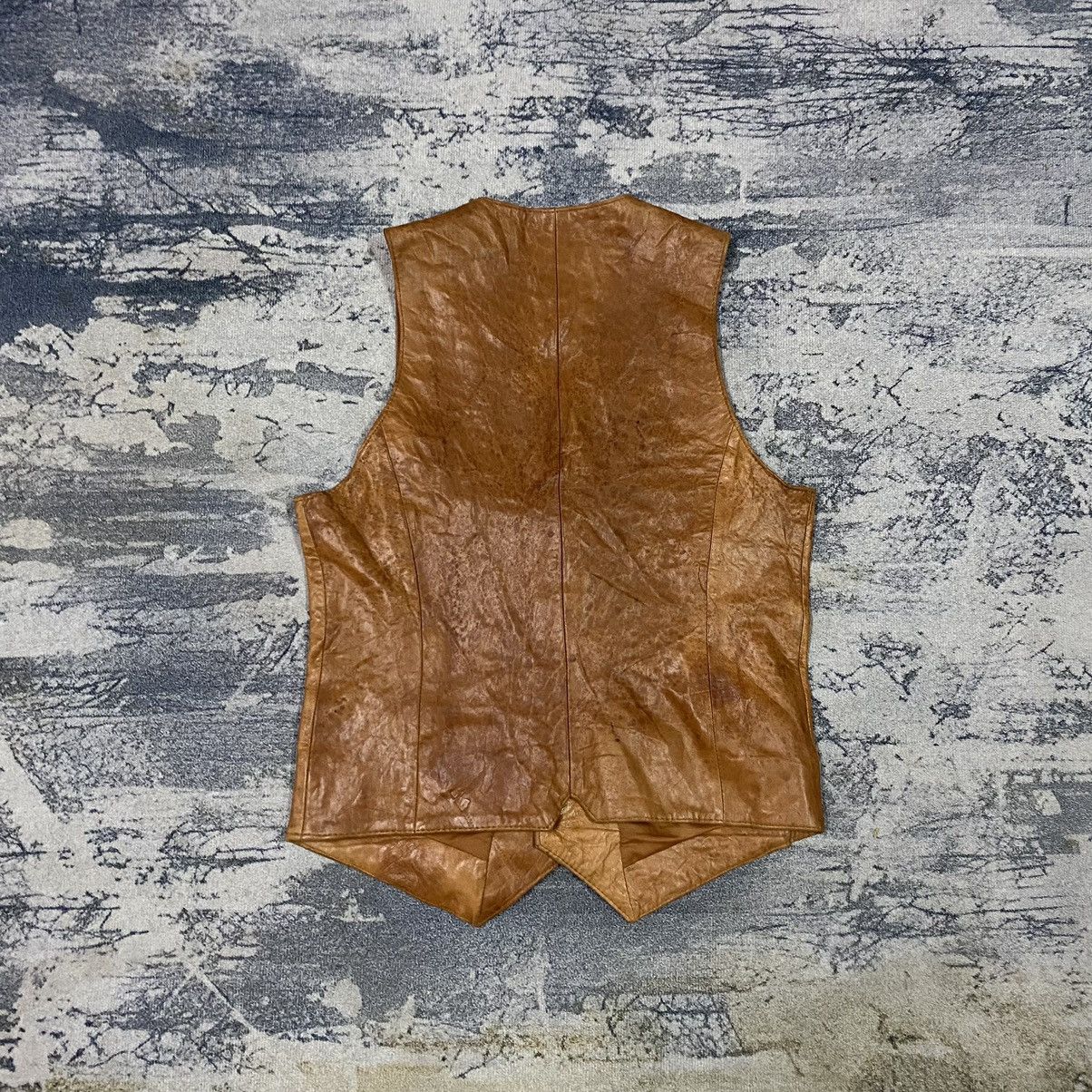 Genuine Leather × Leather × Wilsons Leather Vintage Wilson Suede & Leather Vest Size 38 Size US S / EU 44-46 / 1 - 4 Thumbnail