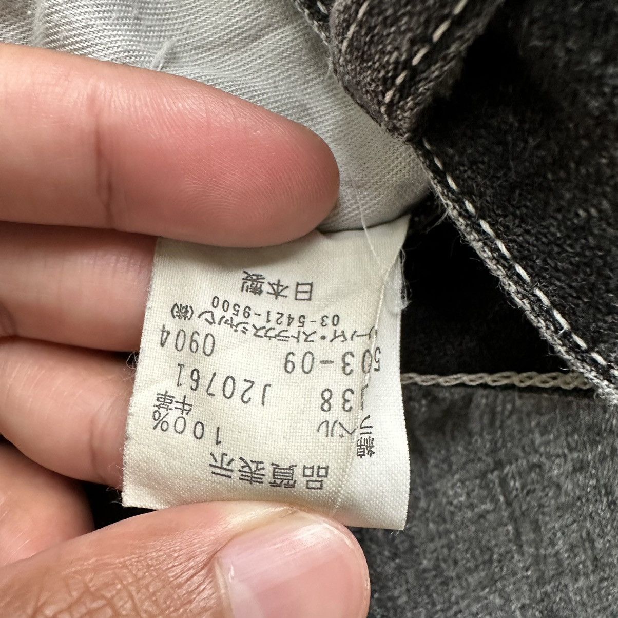 Japanese Brand W32 Vintage Levi’s 503 Faded BLACK Denim Jean Pant Size US 32 / EU 48 - 9 Thumbnail