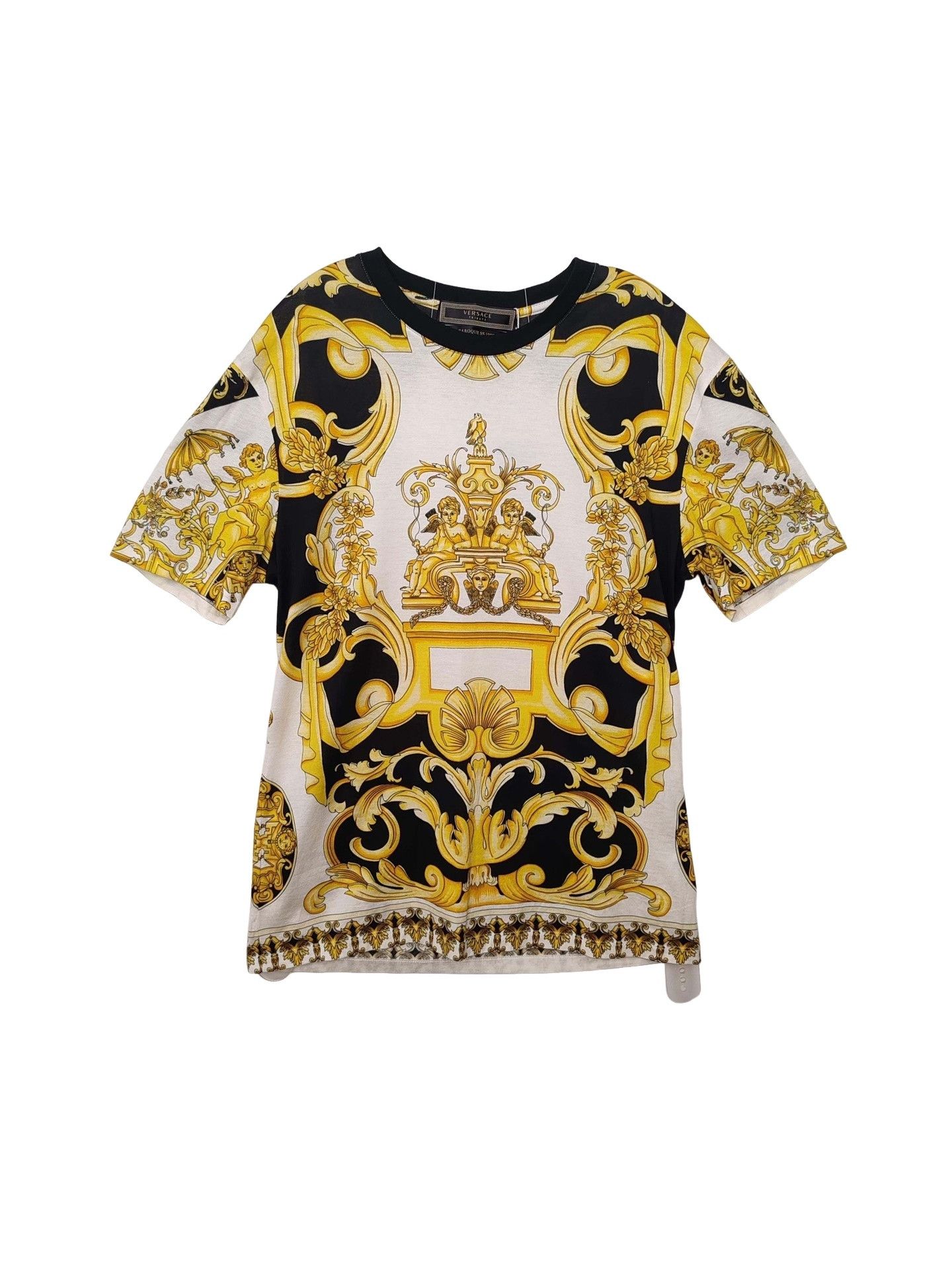 Versace Versace Baroque Print Short Sleeve T-Shirt Size S Size S / US 4 / IT 40 - 1 Thumbnail