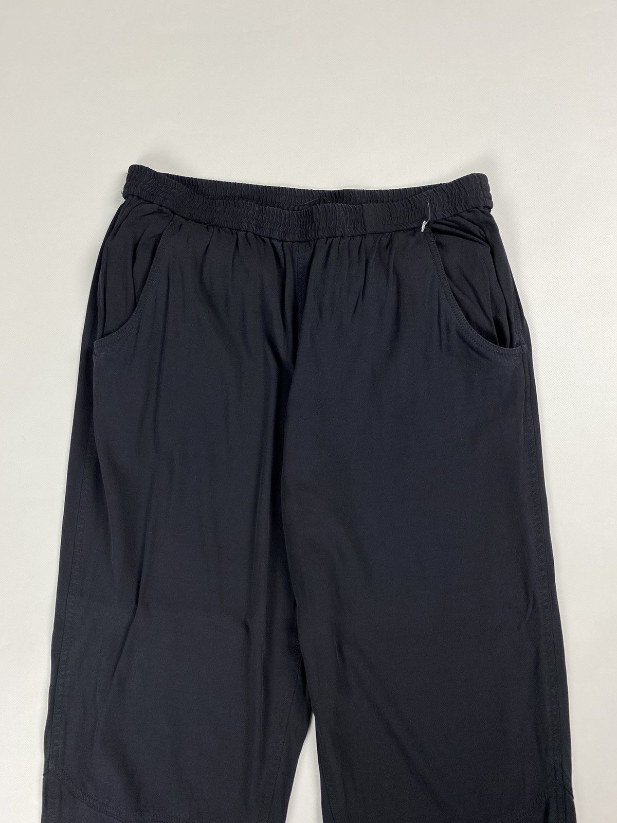 Designer × Helmut Lang Helmut Lang ladies viscose cropped pants trousers size ~ M Size 28" / US 6 / IT 42 - 5 Thumbnail