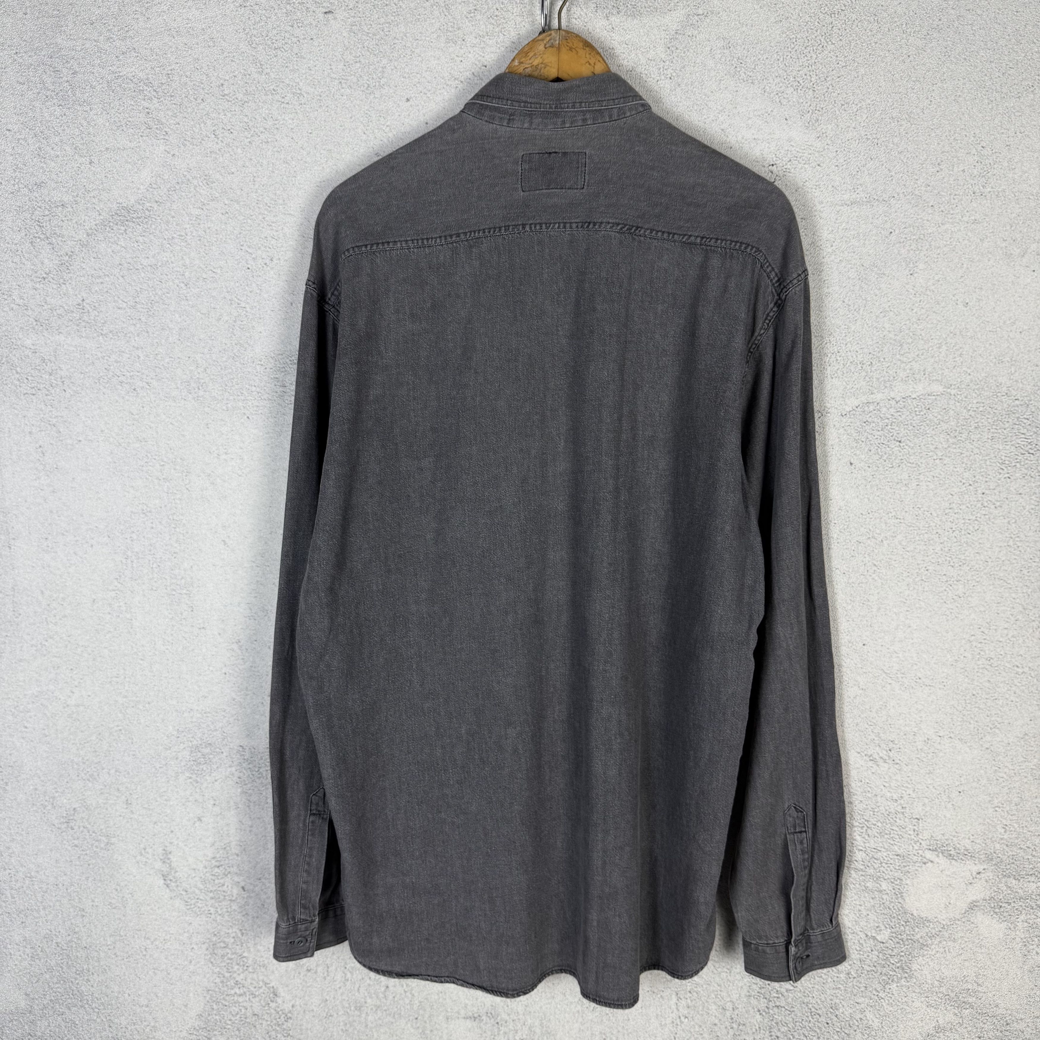 Armani Vintage 90s Armani Jeans Shirt Size US M / EU 48-50 / 2 - 4 Thumbnail