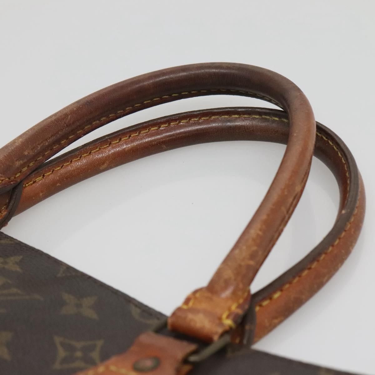 Louis Vuitton LOUIS VUITTON Monogram Sac Plat Hand Bag M51140 Size ONE SIZE - 8 Thumbnail