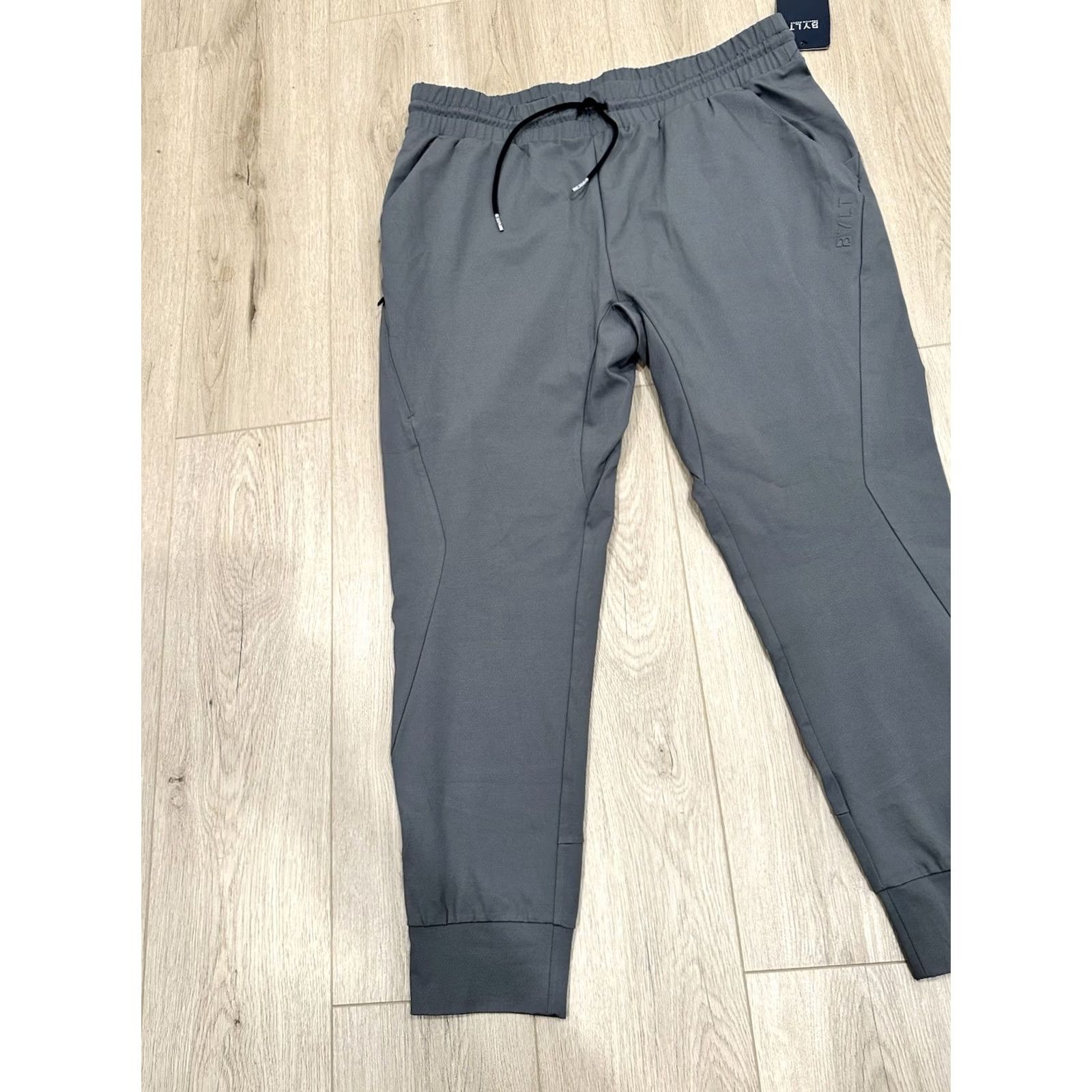 Asics BYLT Jogger Pants Men 3XL Gray NWT Activewear Athletic Performance Tapered Drawstring Pants Size US 39 - 3 Thumbnail