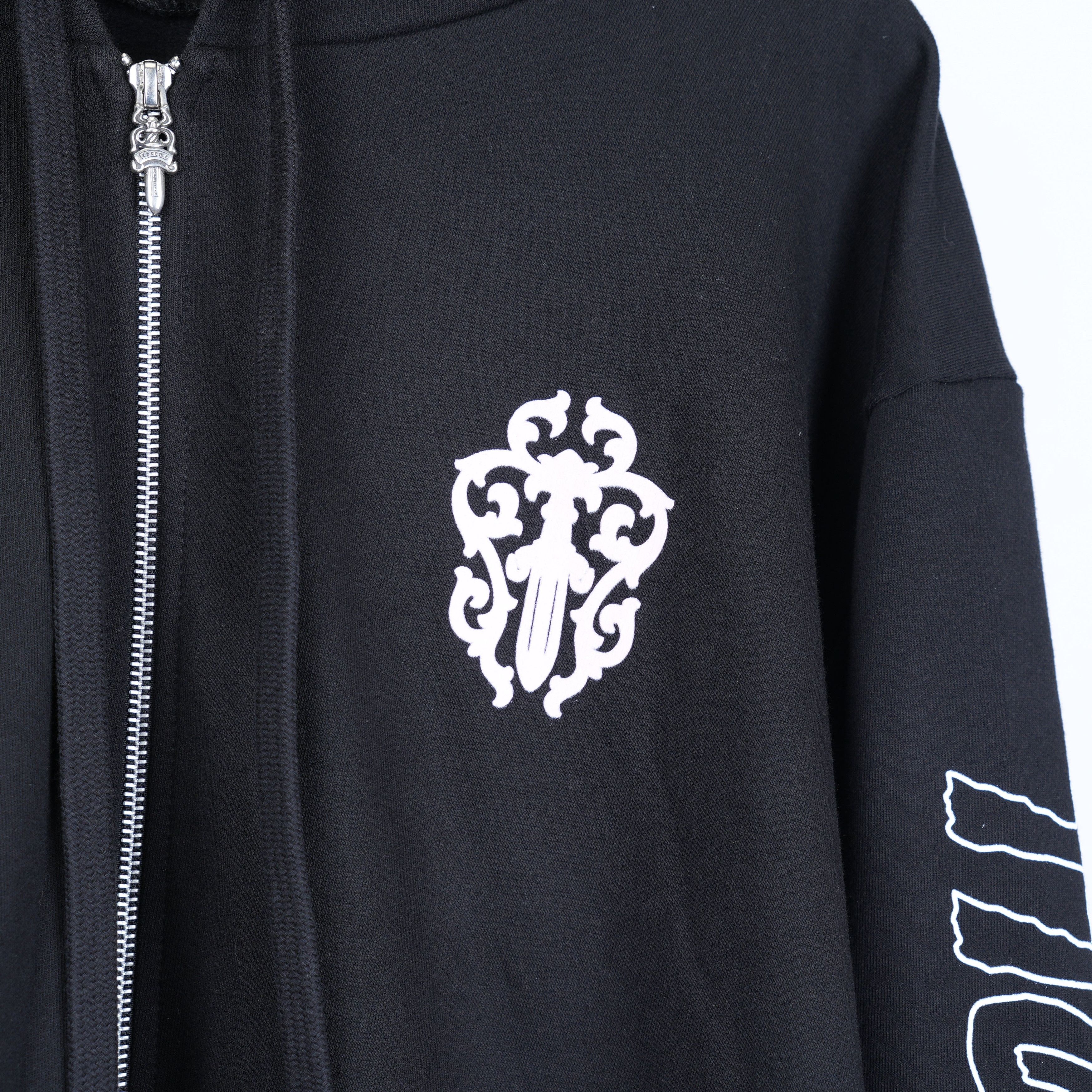 Chrome Hearts CHROME HEARTS DEADLY DOLL ZIP UP HOODIE Size US XL / EU 56 / 4 - 3 Thumbnail
