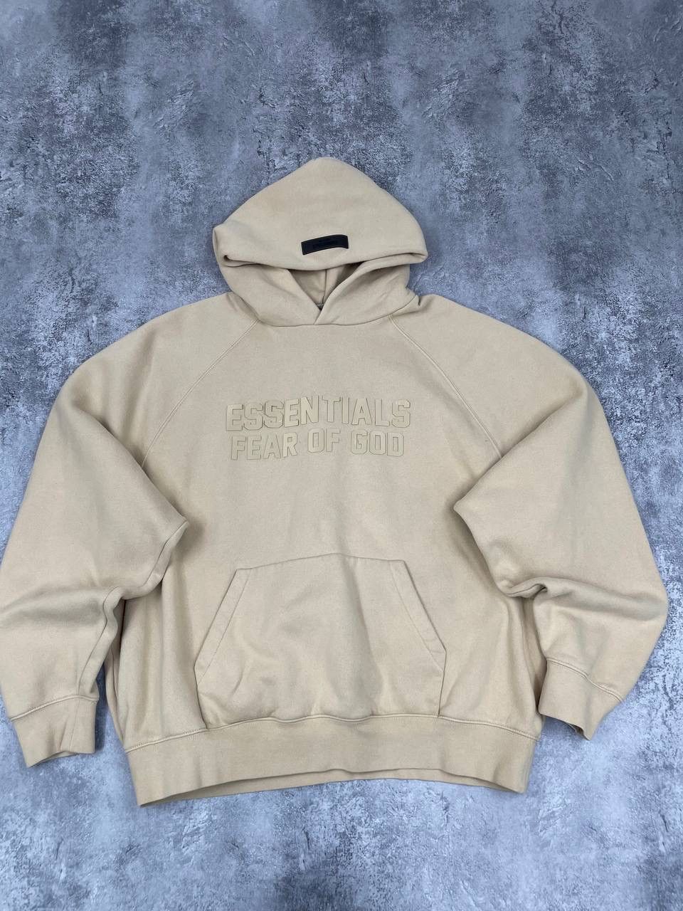 Essentials Essentials Fear Of God Men Hoodie Beige Oversized Sweatshirt Size US M / EU 48-50 / 2 - 1 Thumbnail