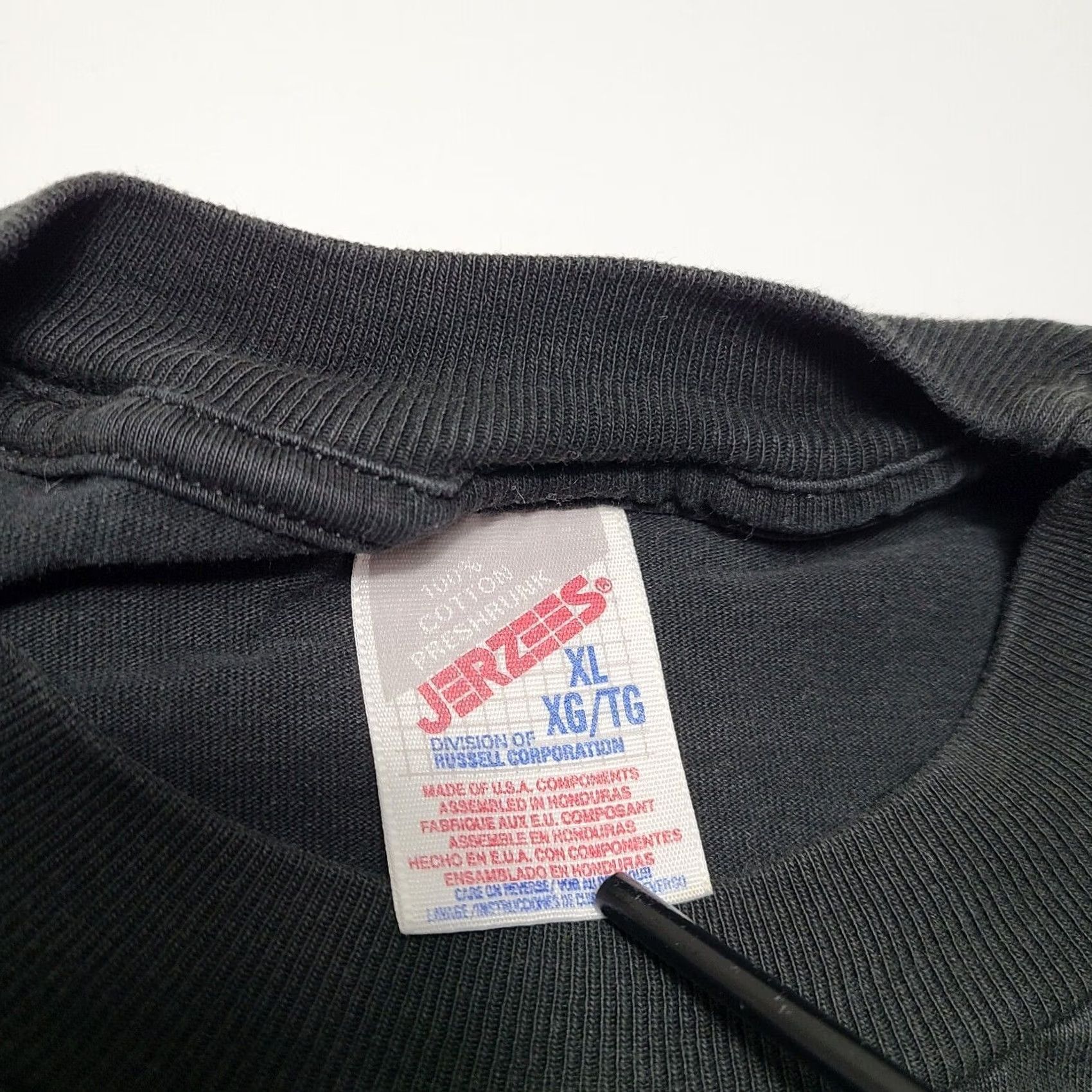 Jerzees VINTAGE Attitude Dude" I Can’t take it Anymore" Joke/Gag T-shirt Jerzees XL Shirt Mens XL Black Graphic Print 1990s Size US XL / EU 56 / 4 - 3 Thumbnail