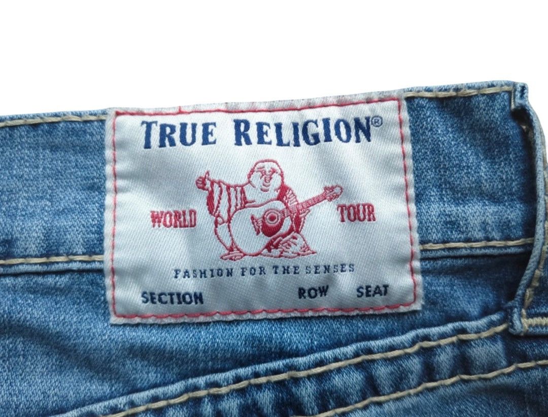 True Religion True Religion Jeans – Relaxed Skinny – Distressed – W32 L33 Size US 32 / EU 48 - 10 Thumbnail