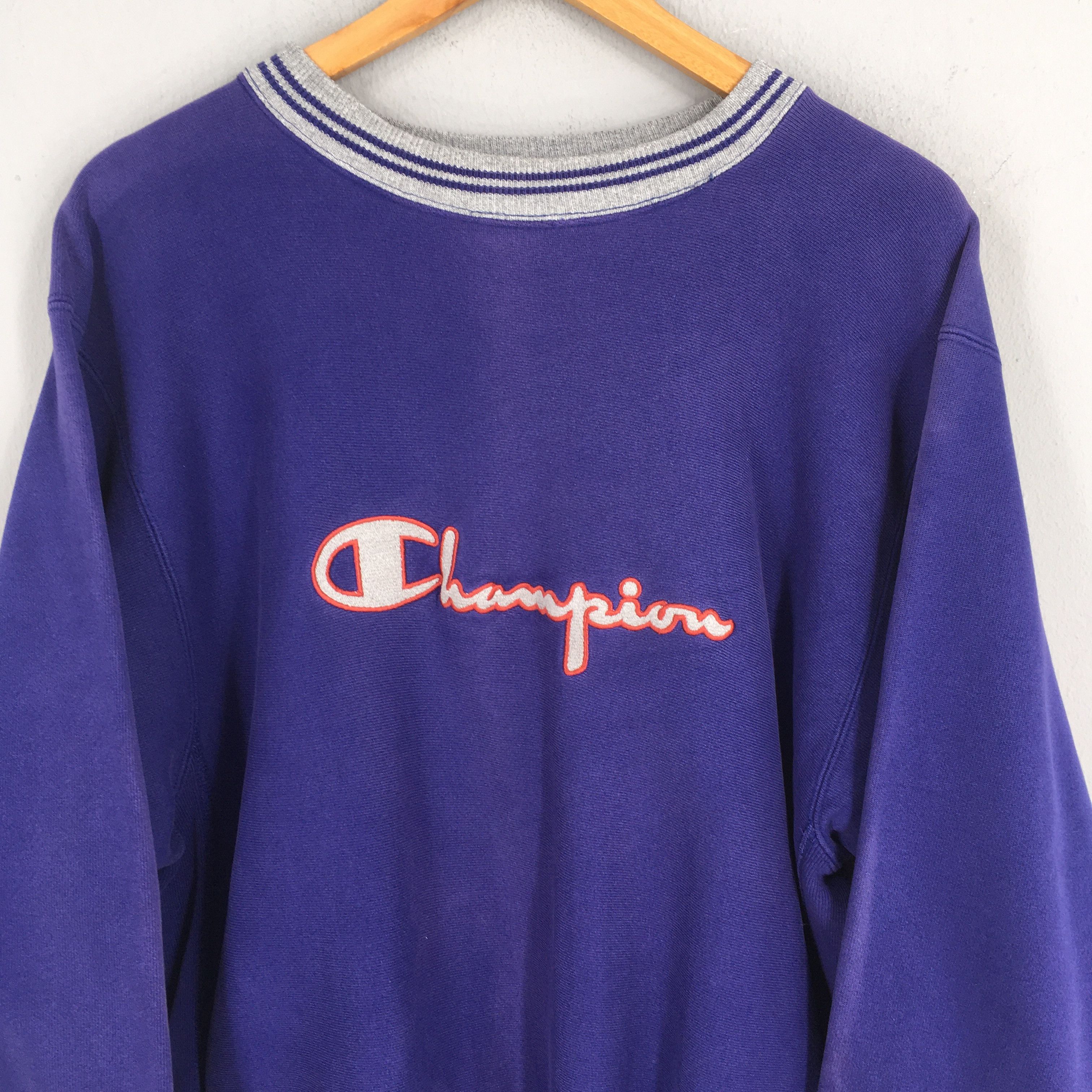 Champion Vintage 80s Champion Reverse Weave Sweatshirt XLarge Size US XL / EU 56 / 4 - 2 Thumbnail