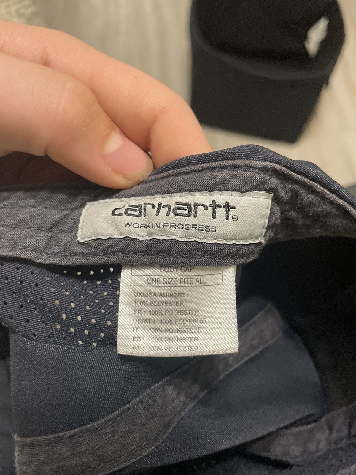 Carhartt navy carhartt cap Size 32 - 4 Thumbnail