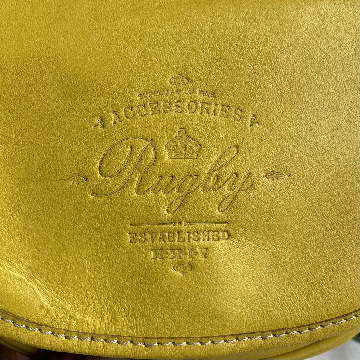 Ralph Lauren Ralph Lauren Rugby Leather Crossbody/Saddle Bag Size ONE SIZE - 14 Thumbnail