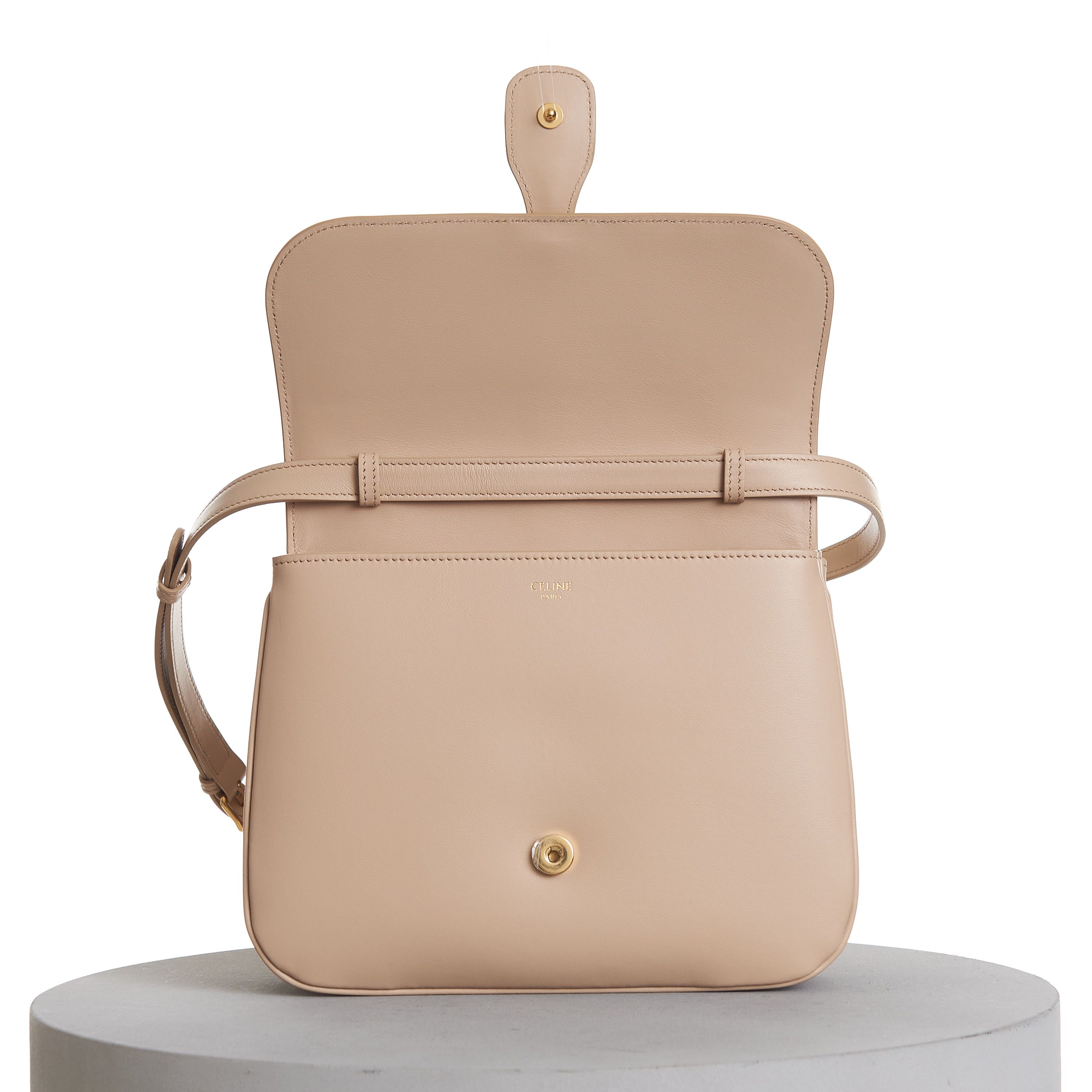 Celine Medium Tabou Bag In Nude Smooth Calfskin Size ONE SIZE - 11 Thumbnail