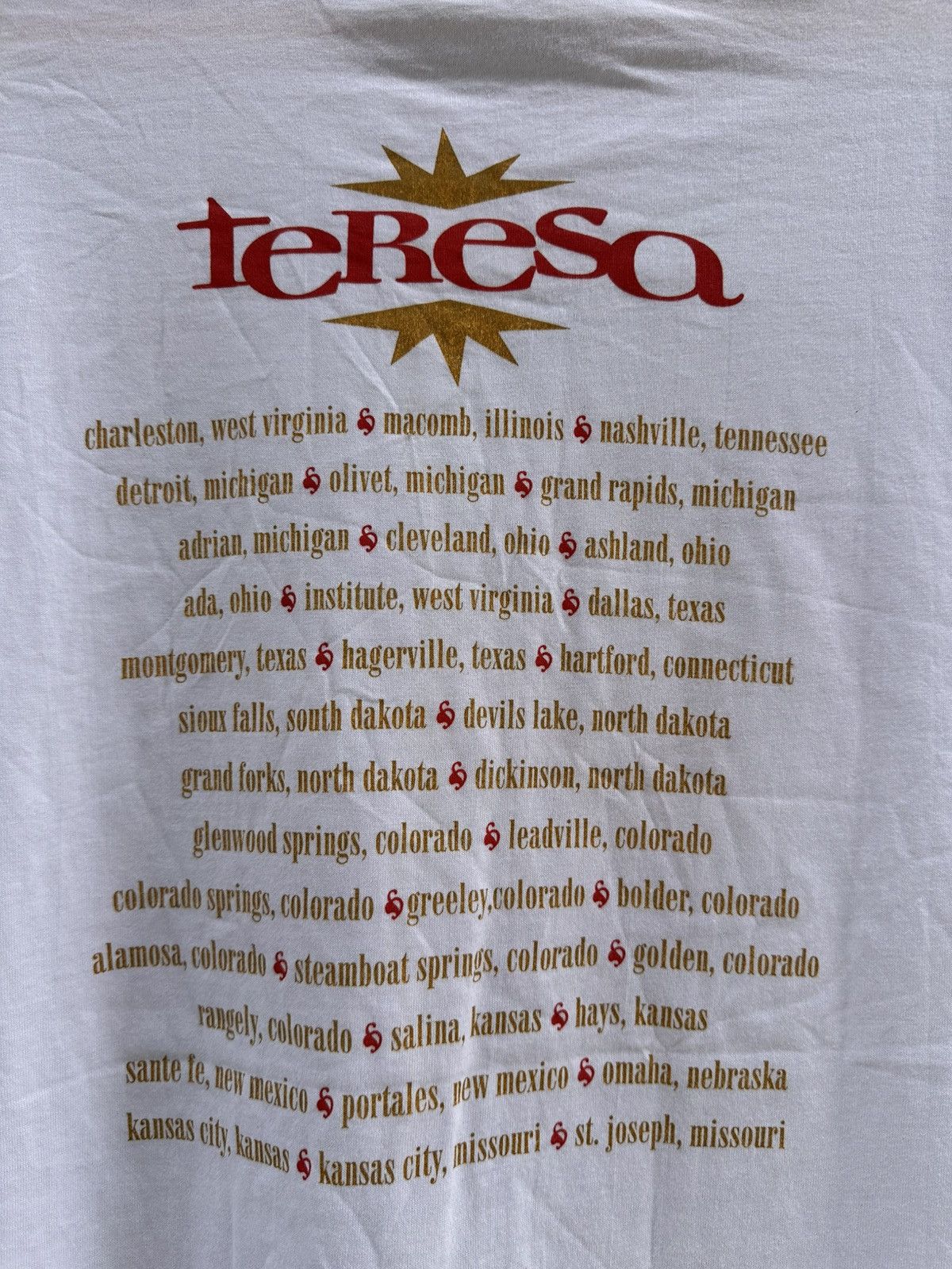 Band Tees Vintage 90s Singer Trisha Yearwood Teresa Tour Tee Size US XL / EU 56 / 4 - 4 Thumbnail