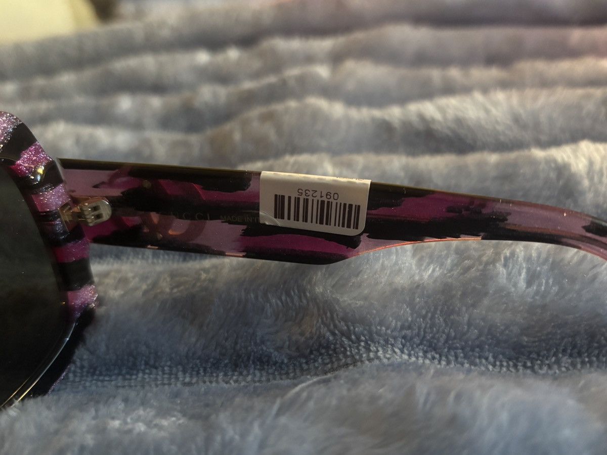 Gucci Gucci Women’s Fuchsia Leopard print Sunglasses Size ONE SIZE - 5 Thumbnail