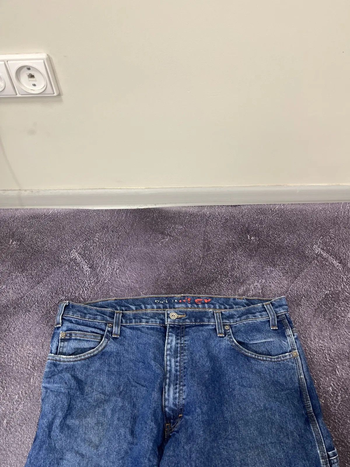 Dickies × Vintage Vintage Dickies Y2K Blue Denim Work American Baggy Jeans Size US 38 / EU 54 - 7 Thumbnail
