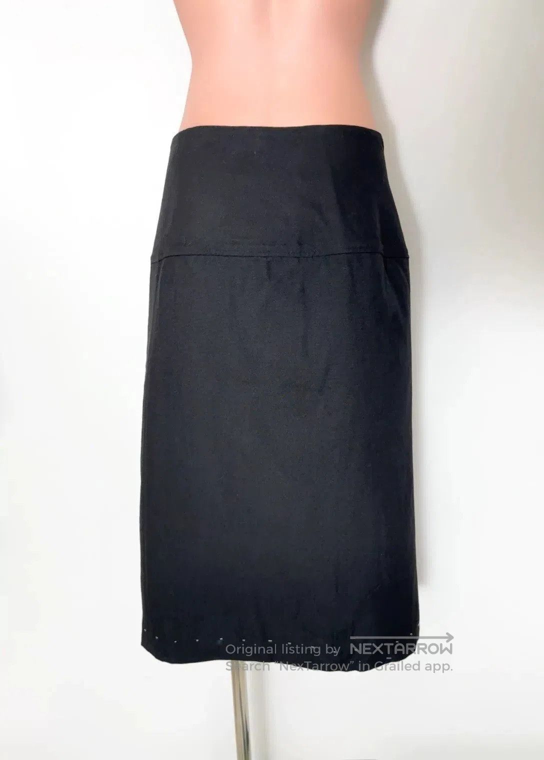 Yohji Yamamoto Yohji Yamamoto Black Sewing Skirt. Size 24" / US 00 / IT 34 - 4 Thumbnail