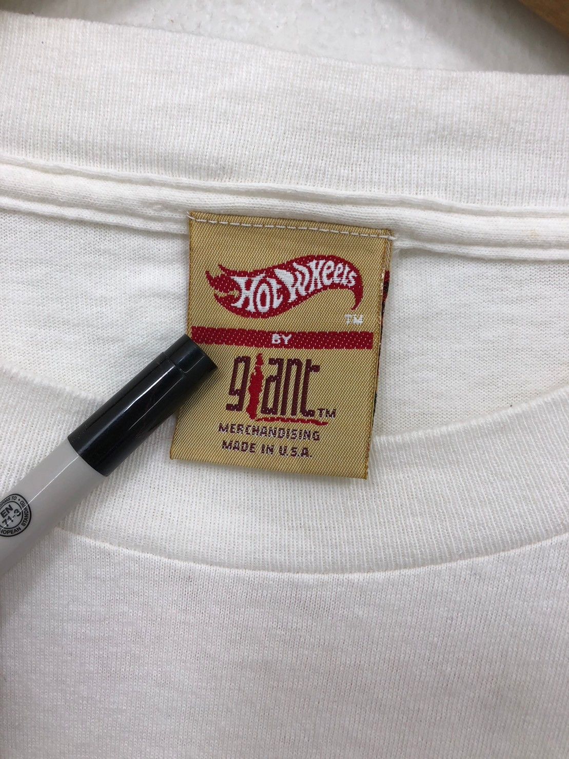 Vintage Vintage Giant Hot Wheels shirt BN Size US XL / EU 56 / 4 - 6 Thumbnail