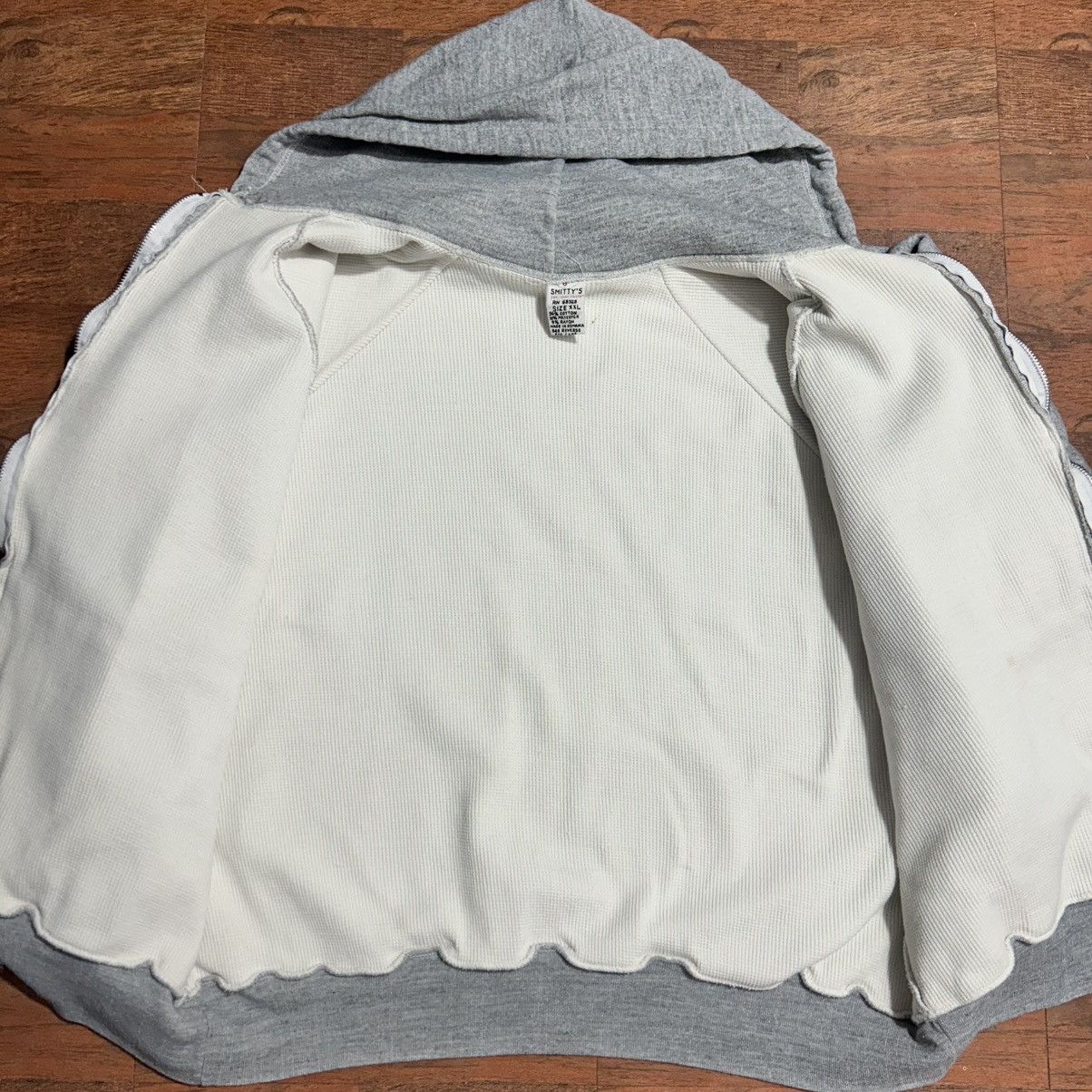 Vintage THERMAL ZIP UP HOODIE VINTAGE 1960’s Size US XL / EU 56 / 4 - 5 Thumbnail