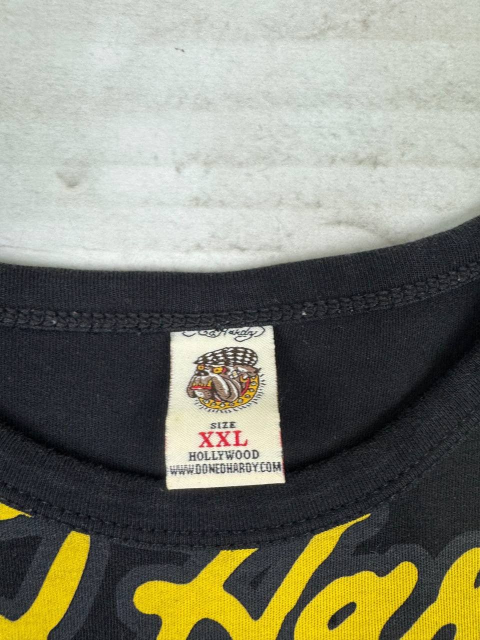 Christian Audigier Ed Hardy By Christian Audigier Live And Rock T Shirt Size US XXL / EU 58 / 5 - 6 Thumbnail
