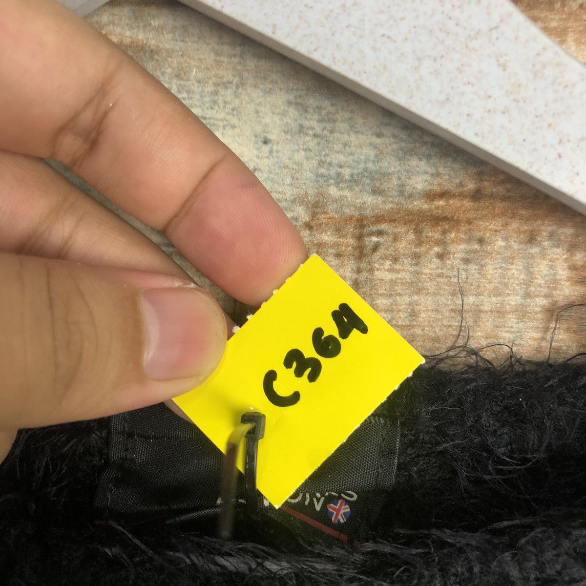 Japanese Brand DL HK Works London Black fur shaggy Mohair Knitwear #C364 Size M / US 6-8 / IT 42-44 - 9 Thumbnail