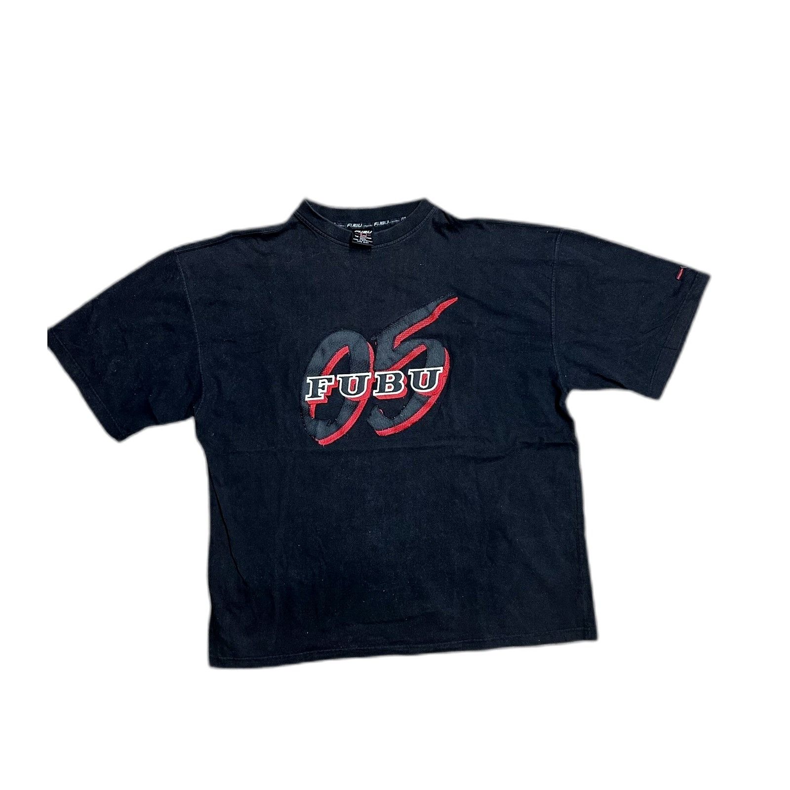 Fubu Vintage FUBU Y2K Hip Hop Shirt 3XL Black Size US XXL / EU 58 / 5 - 2 Thumbnail