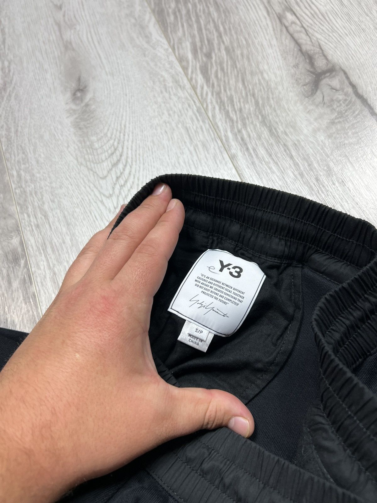 Adidas × Y's Yohji Yamamoto Adidas Y-3 Classic Terry Cropped Sweat Pants Size US 30 / EU 46 - 18 Thumbnail