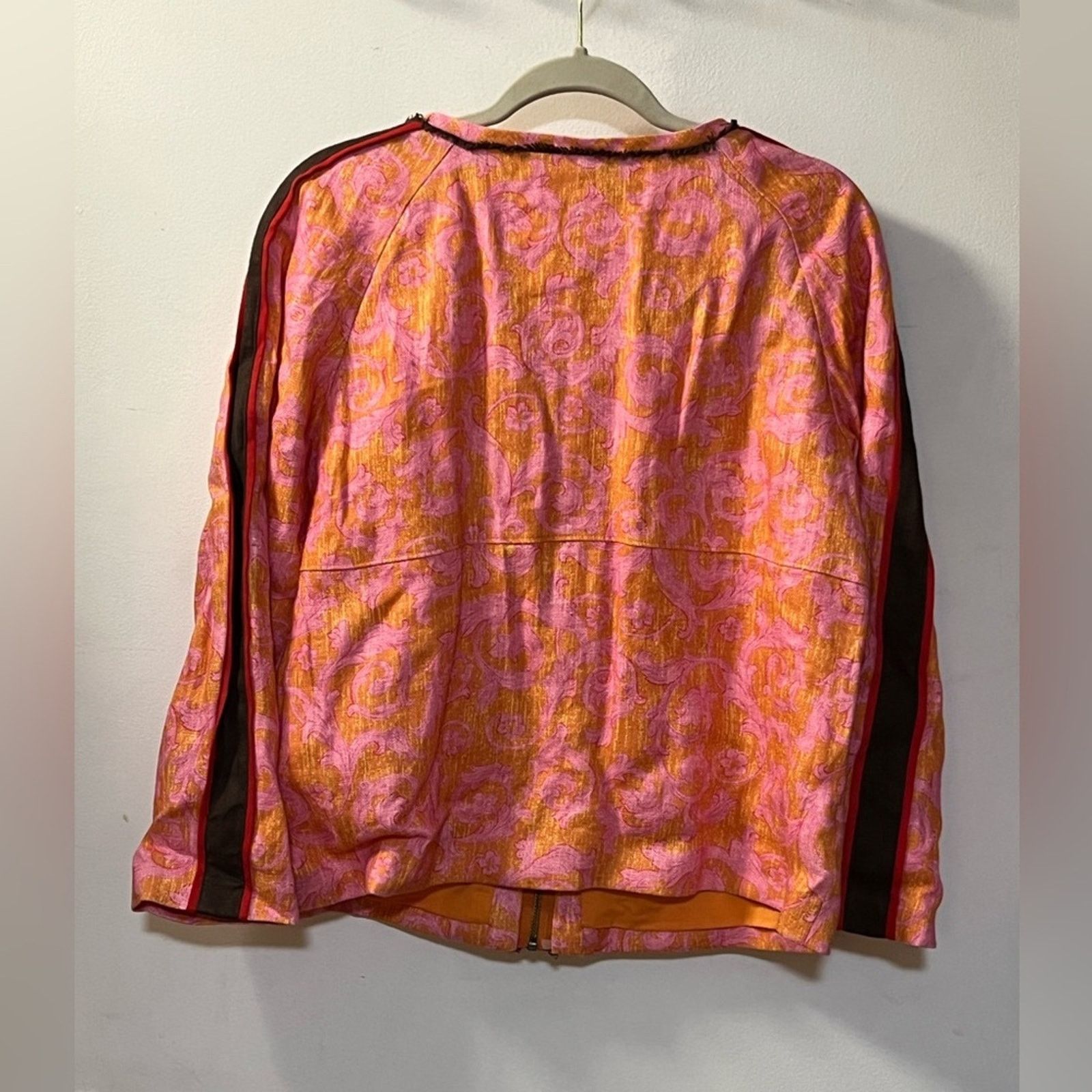 Elizabeth and James Nwt- Elizabeth & James— Jane Jacket in printed linen- Sz 10 Size L / US 10 / IT 46 - 5 Thumbnail