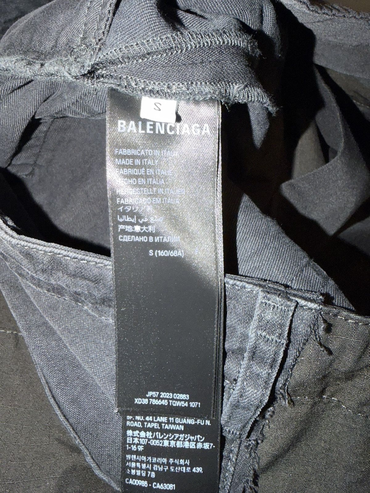 Balenciaga Balenciaga Hybrid Cargo Denim Size US 33 - 5 Thumbnail