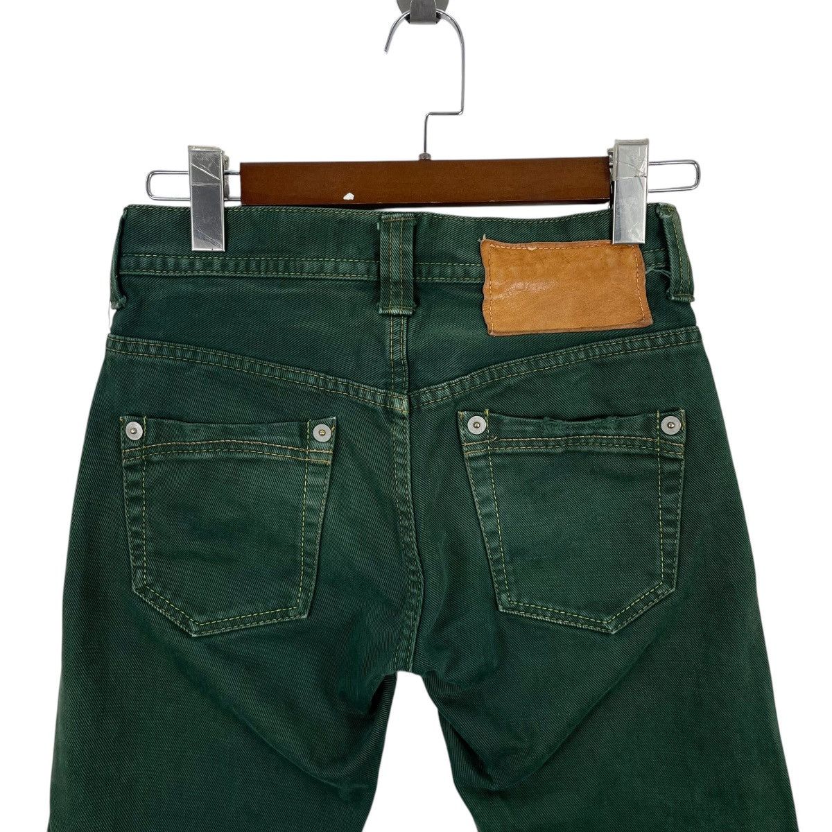Japanese Brand Domingo Japan Green Denim Jeans Pants Size US 28 / EU 44 - 7 Thumbnail