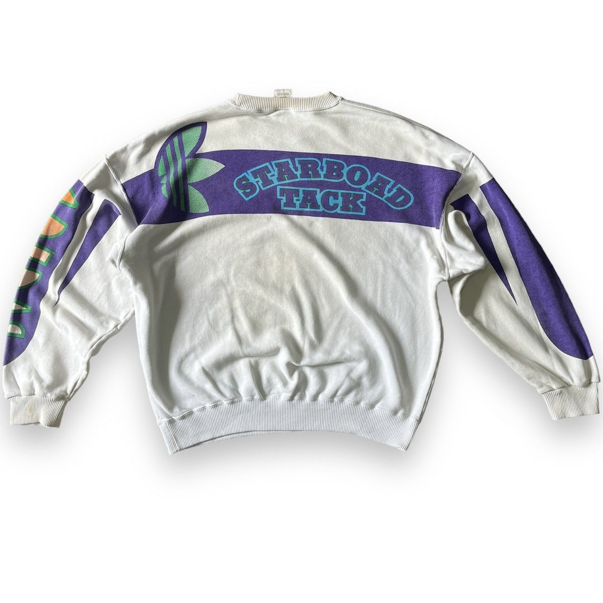 Adidas × Vintage Grails 90s Adidas Big Logo Overprinted Size US L / EU 52-54 / 3 - 21 Thumbnail