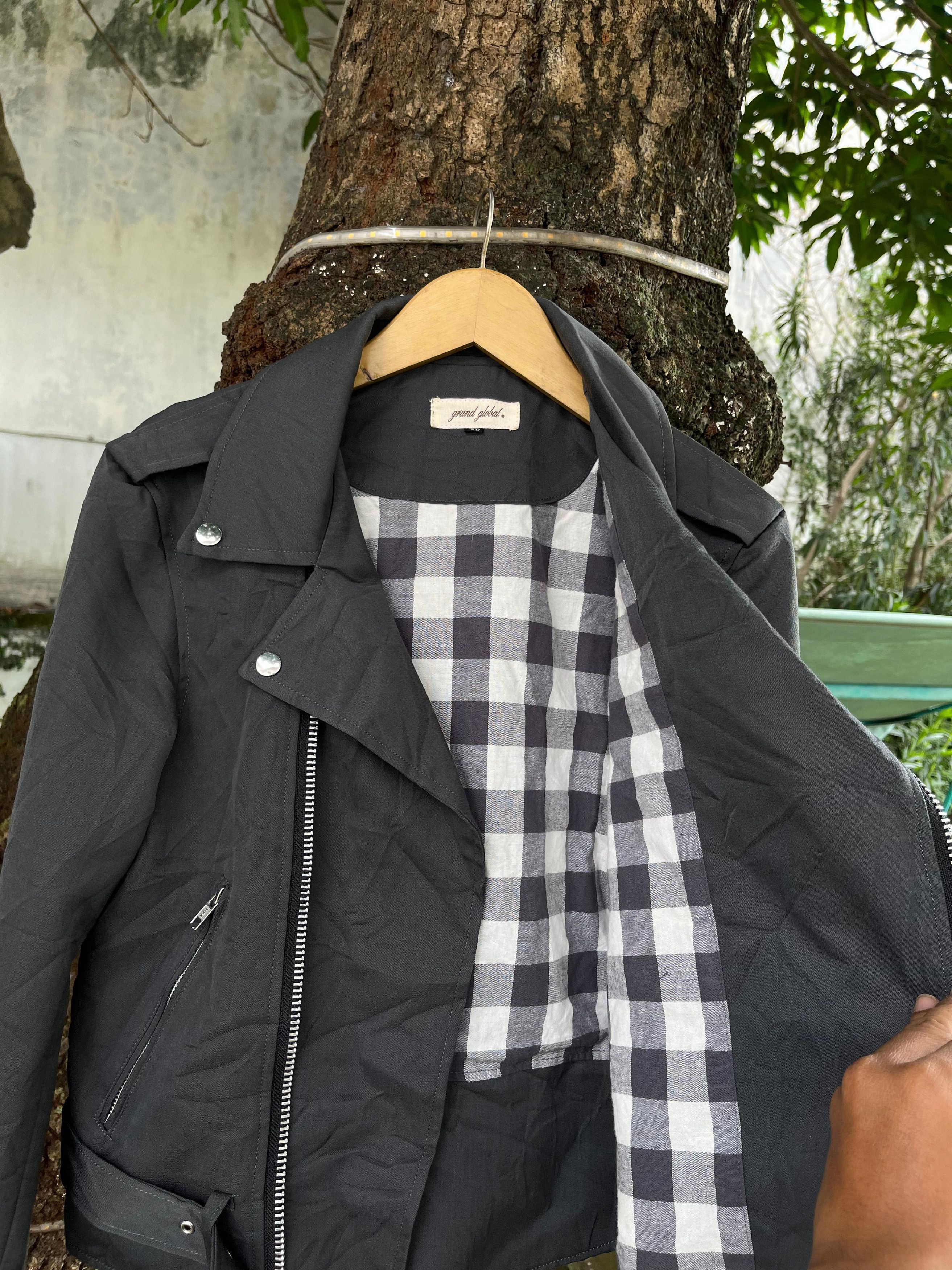 Japanese Brand Grand Global Bike Jacket Ramones Style Size US M / EU 48-50 / 2 - 4 Thumbnail
