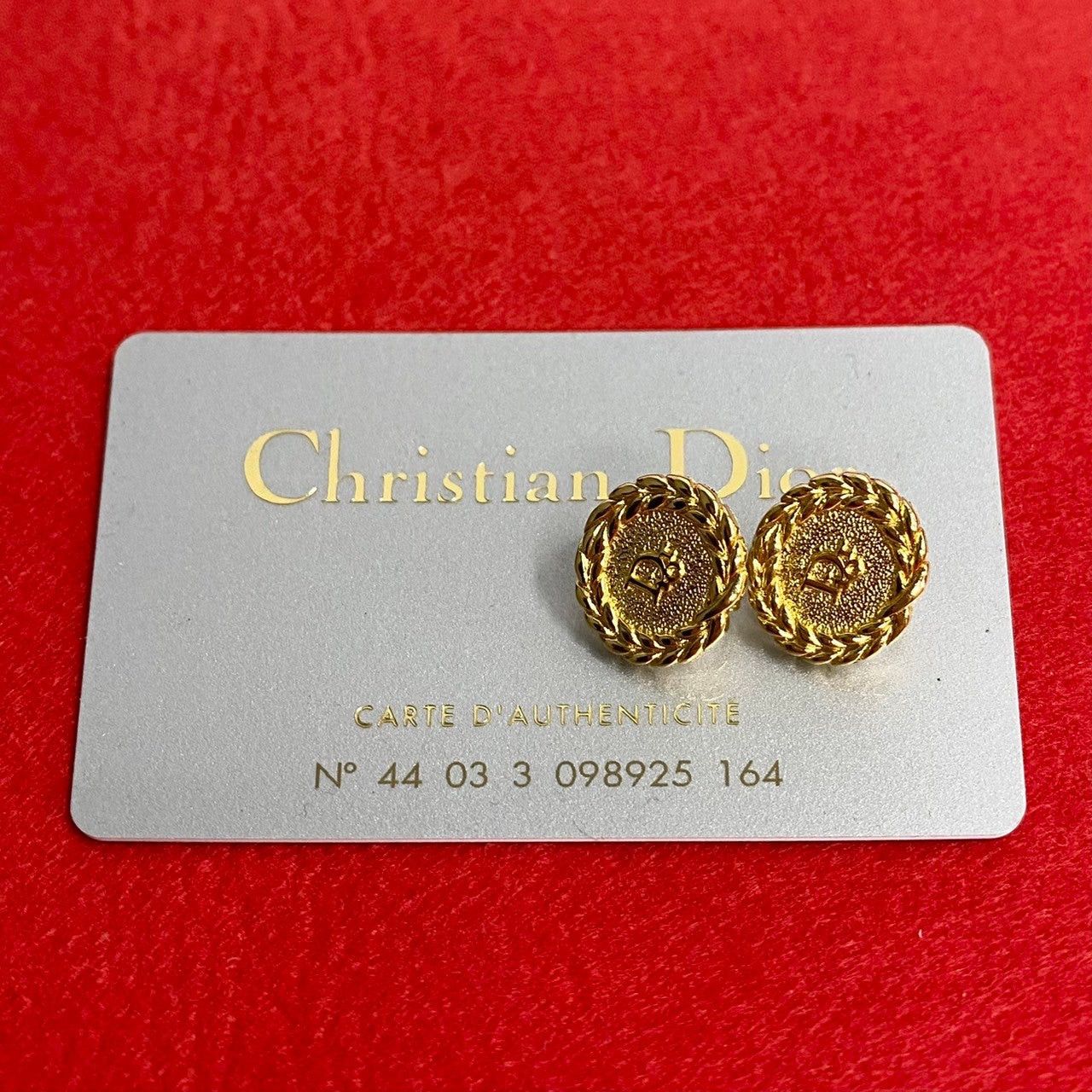 Dior Dior Earrings Gold GP Size ONE SIZE - 1 Thumbnail