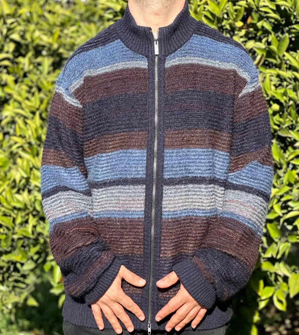 Missoni Missoni Sport 3D Pullover Retro Sweater Jeresy Size 56 2XL Size US XL / EU 56 / 4 - 16 Thumbnail