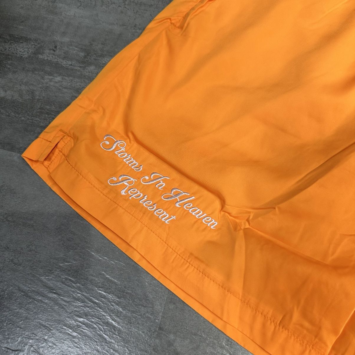 Represent Clo. Represent Storms In Heaven Shorts - Neon Orange XL Size US 34 / EU 50 - 3 Thumbnail