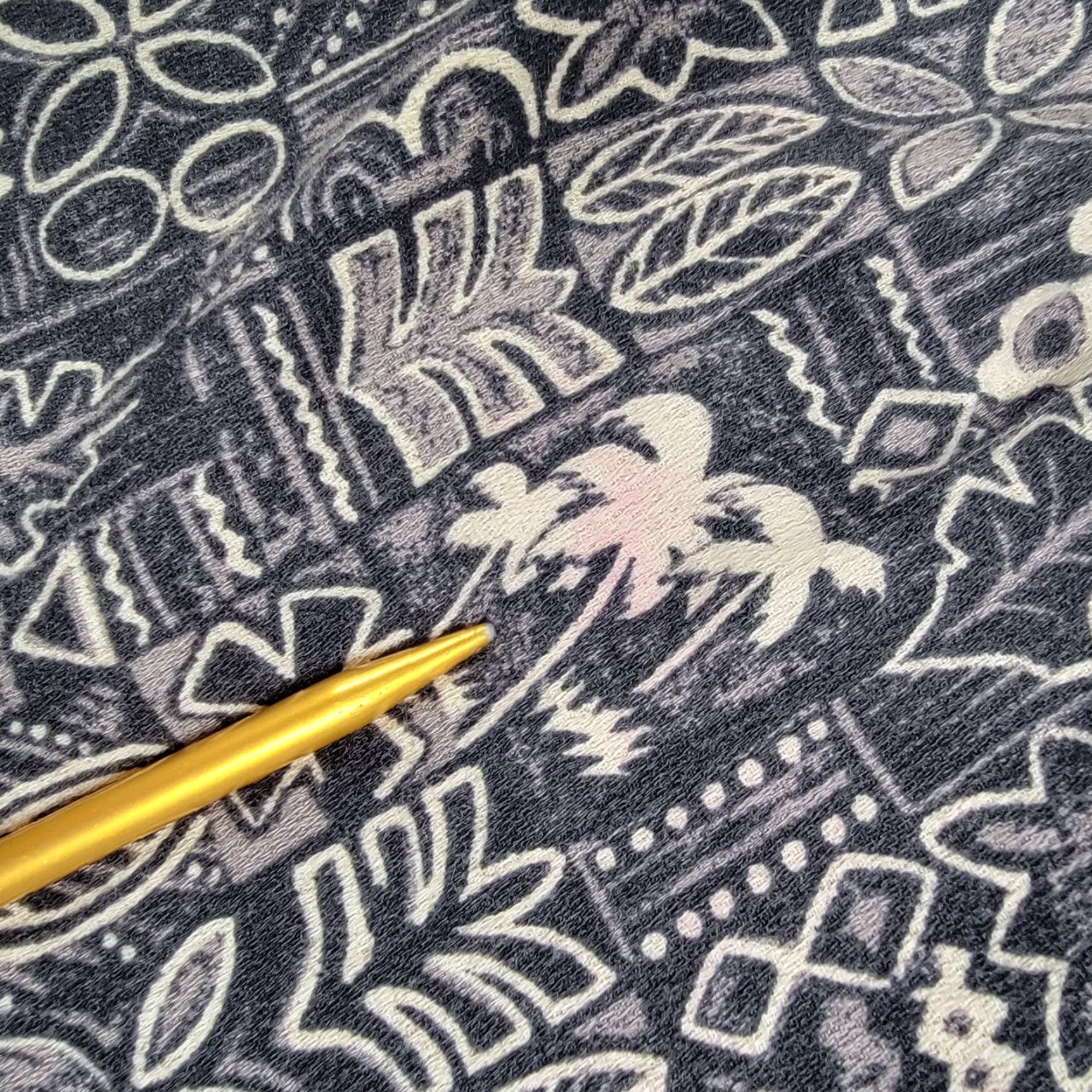 Ocean Pacific OCEAN PACIFIC Shirt Button-Up Men's XL Short Sleeve Hawaiian Tropical Black Size US XL / EU 56 / 4 - 4 Thumbnail