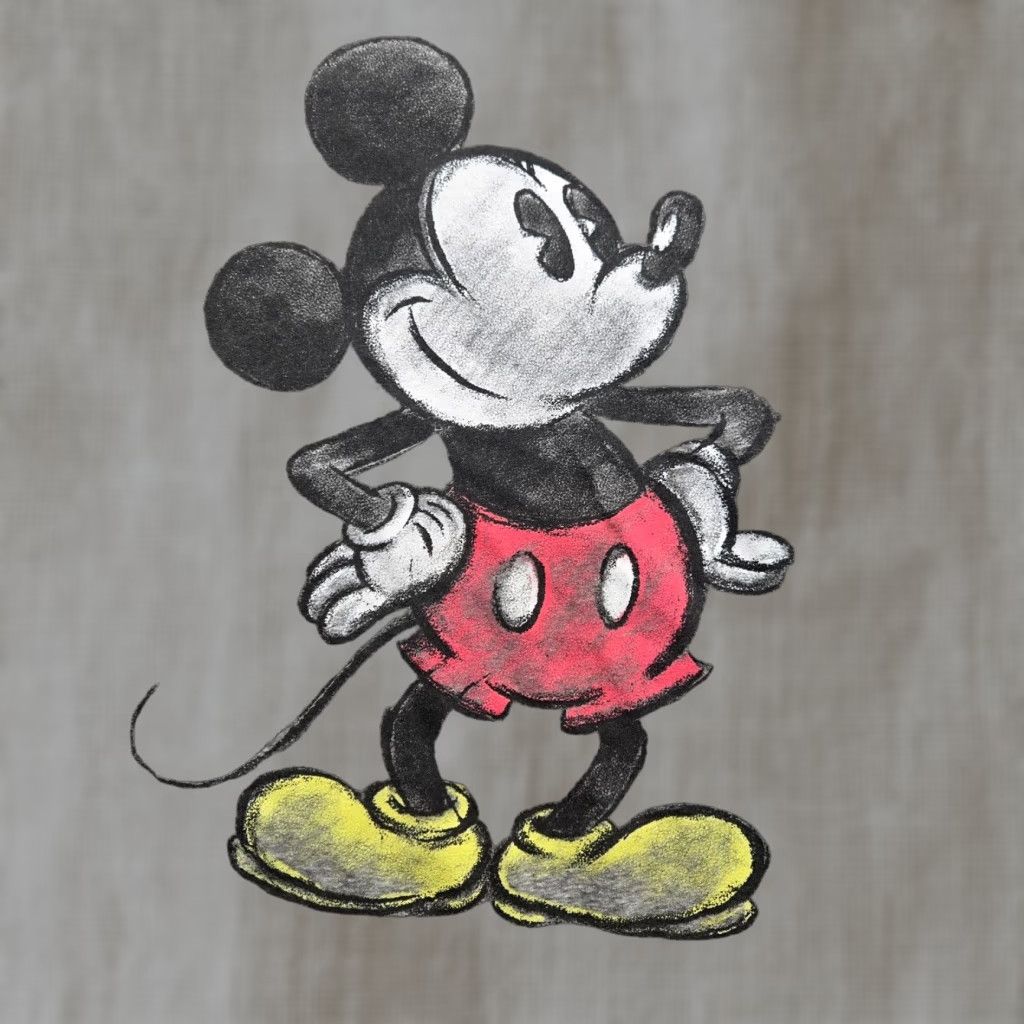 Disney VINTAGE Disney Women's T-Shirt Mini Mouse Gray Short Sleeve 2X Plus Size Cotton 90s Ladies Size XXL / US 16-18 / IT 52-54 - 1 Thumbnail