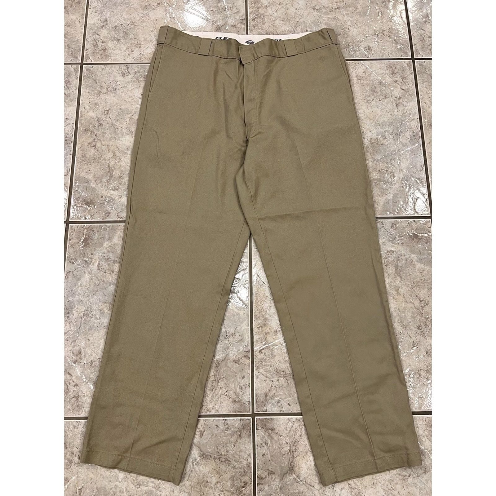 Dickies Dickies Original 874KH Pants Khaki Twill Straight 42x32 Mens Vintage Style Workwear Shart — Wait, typo. Size US 42 / EU 58 - 5 Thumbnail