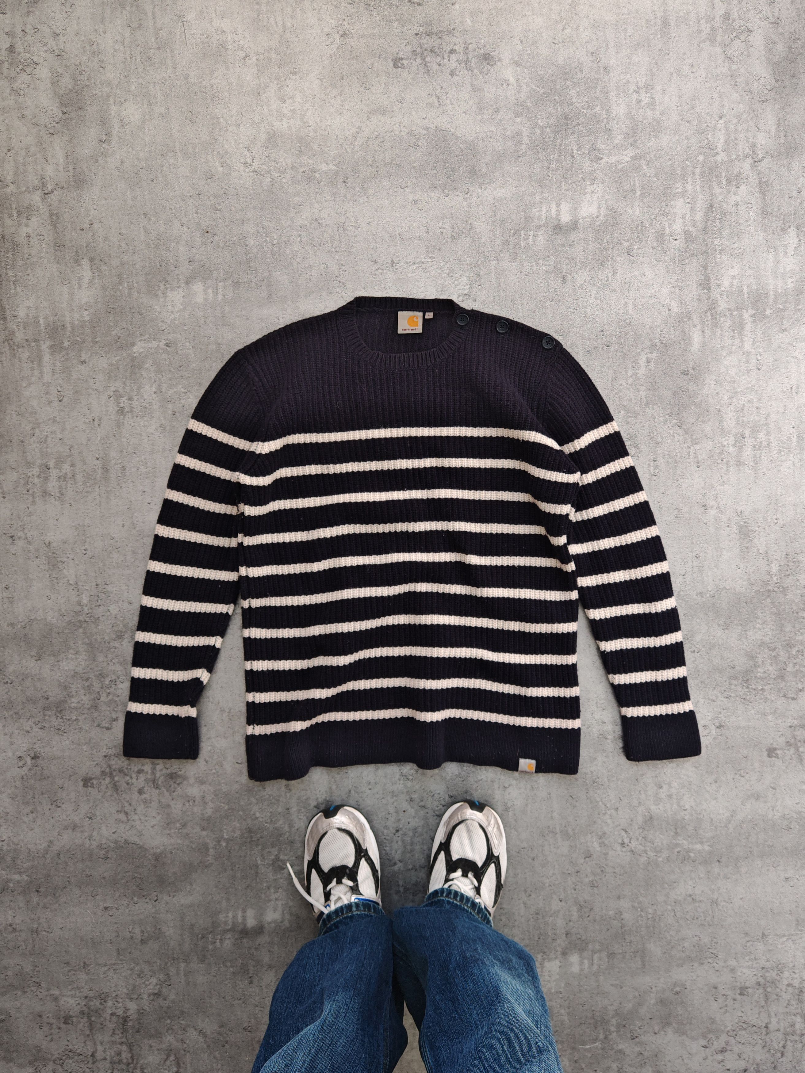 Carhartt Vintage Carhartt jumper sweater Avant-Garde Size L / US 10 / IT 46 - 1 Thumbnail