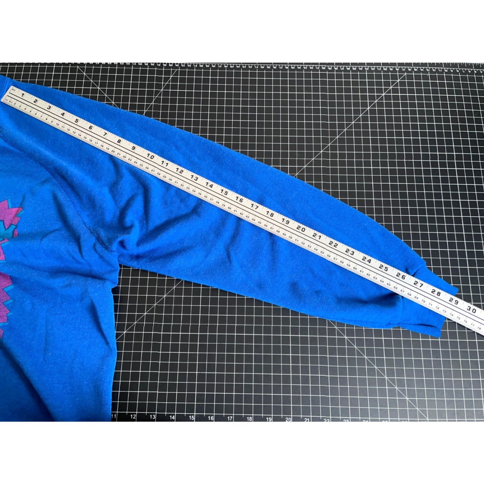 Vintage VINTAGE 90s Adventures of Cactus Jacket Sweatshirt Raglan Sleeves Blue Adult Large Mens Sweatshirt Size US L / EU 52-54 / 3 - 7 Thumbnail