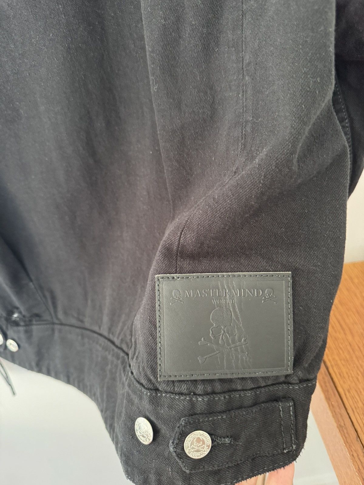 Mastermind Japan Mastermind Japan Denim Jacket - Medium Size US M / EU 48-50 / 2 - 3 Thumbnail