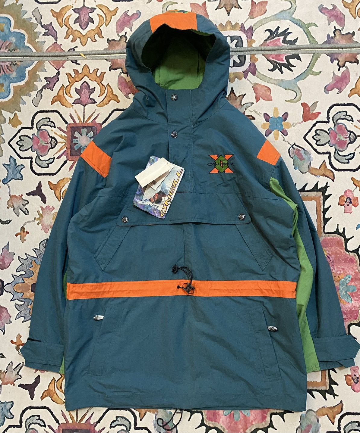 O'Neill Nos Vintage O’Neill Anorak Jacket Nice Design Size US M / EU 48-50 / 2 - 1 Thumbnail