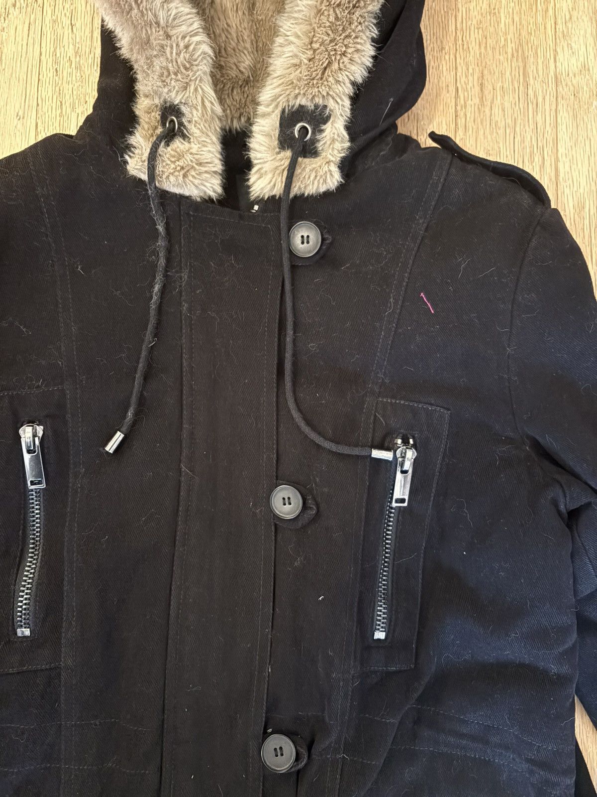 If Six Was Nine × Japanese Brand fur parka Size L / US 10 / IT 46 - 2 Thumbnail