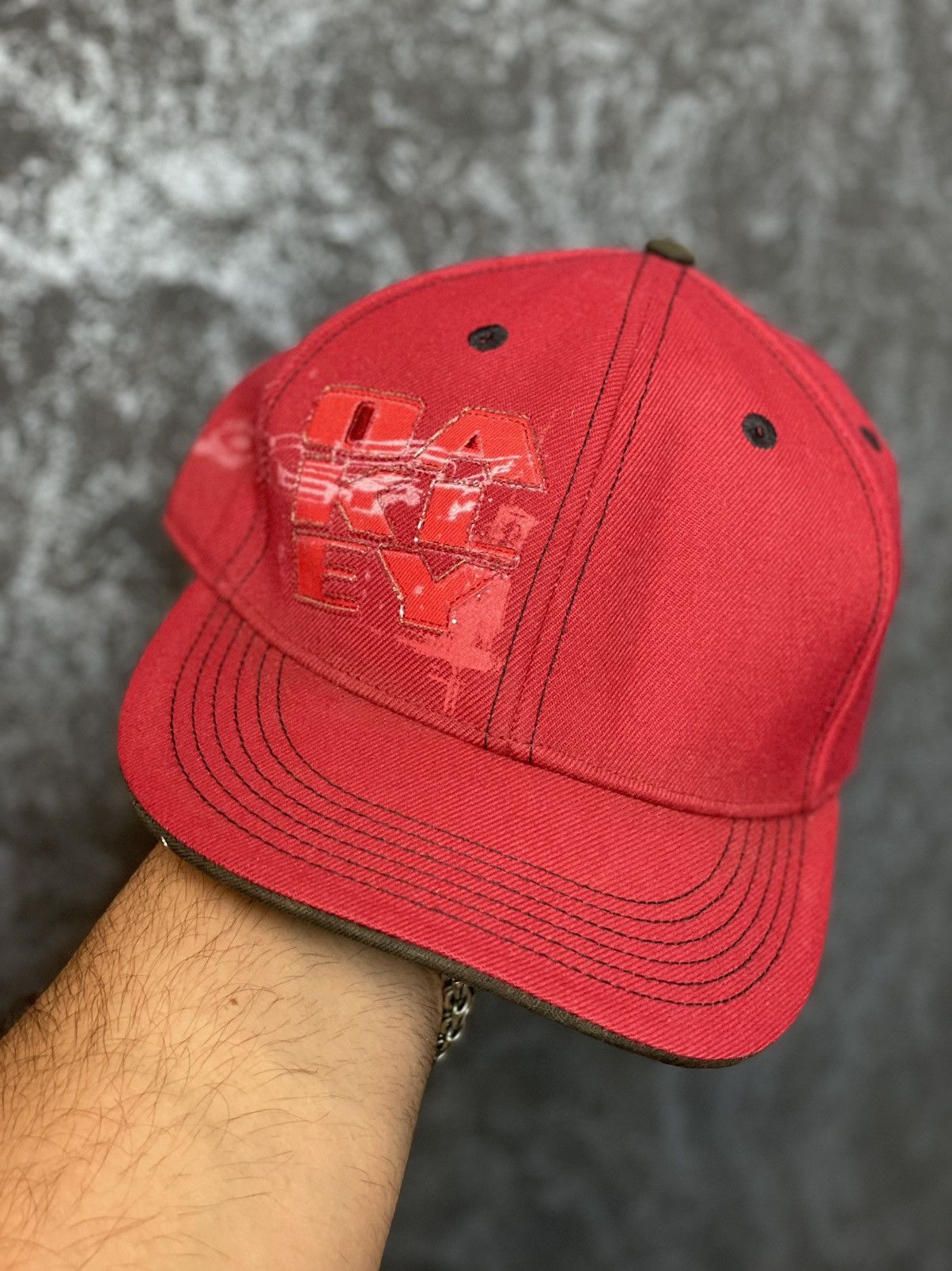 Oakley × Vintage Vintage Oakley big logo cap Size ONE SIZE - 3 Thumbnail