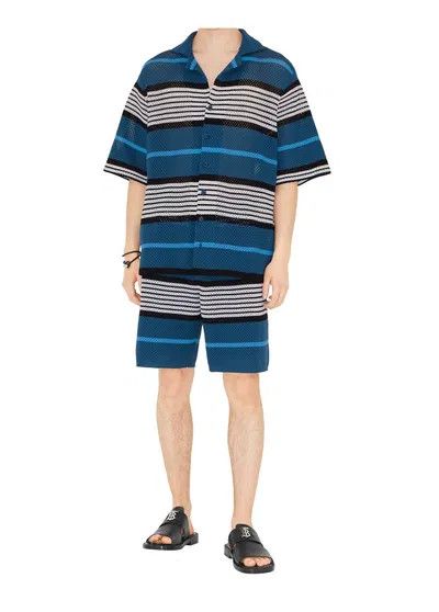 Burberry o1y0426 Striped Shirt in Multicolor Size US XS / EU 42 / 0 - 2 Thumbnail
